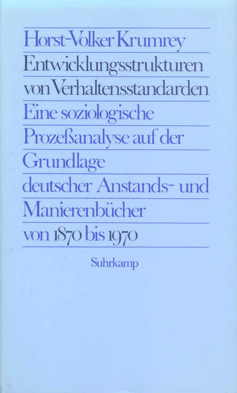 Entwicklungsstrukturen von Verhaltensstandarden