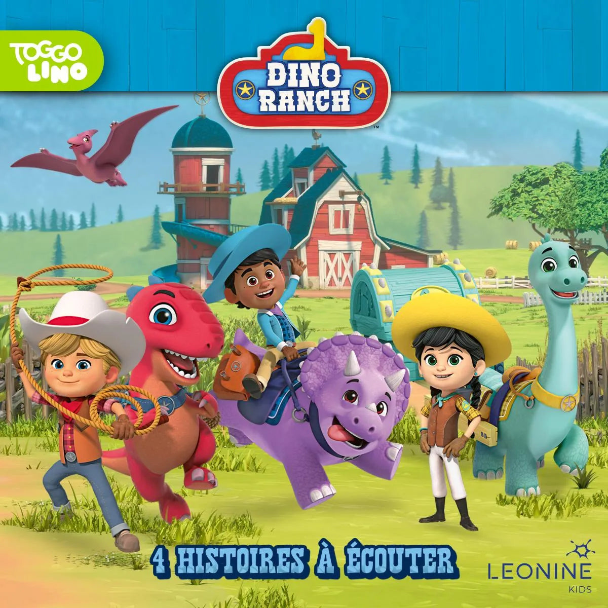 Cover: Épisode 29-32: Un trésor au ranch (Hörbuch Download) von Dino Ranch (Français)