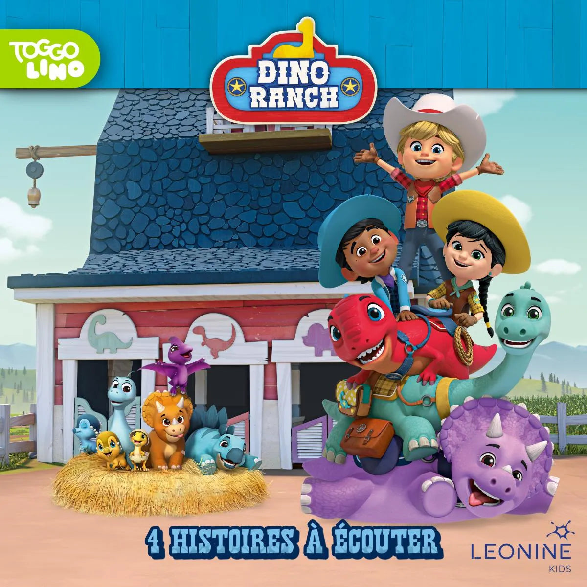 Cover: Épisode 37-40: Les bébés dinos (Hörbuch Download) von Dino Ranch (Français)