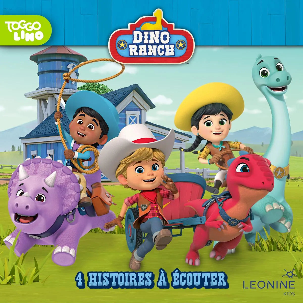 Cover: Épisode 45-48: La course de relais (Hörbuch Download) von Dino Ranch (Français)