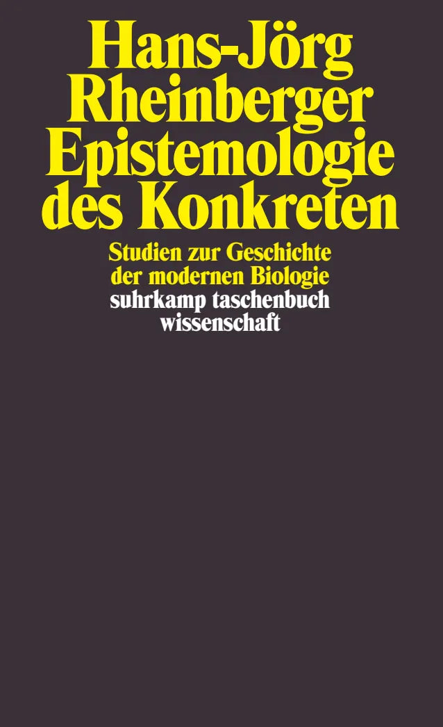 Buchcover von 'Epistemologie des Konkreten' - Taschenbuch von Hans-Jörg Rheinberger