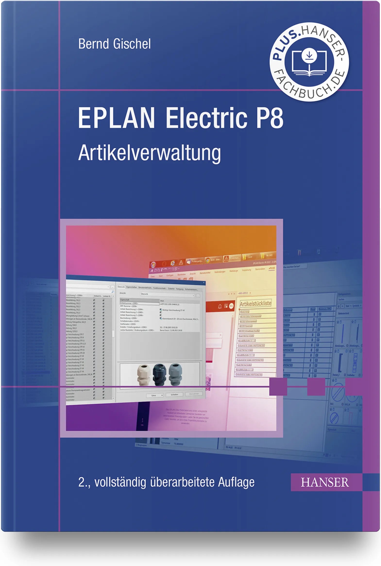 Buchcover von 'EPLAN Electric P8 Artikelverwaltung' - Gebundene Ausgabe von Bernd Gischel