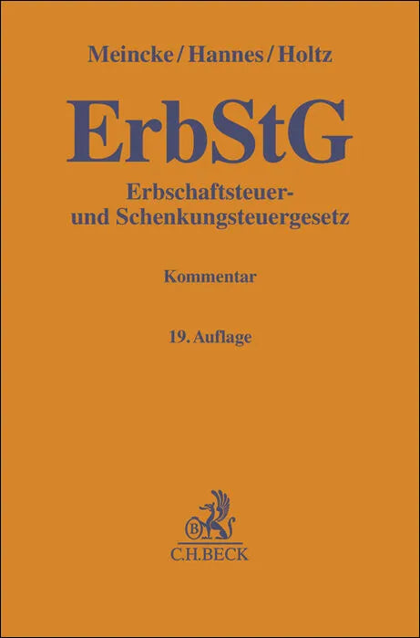 Erbschaftsteuer- und Schenkungsteuergesetz. ErbStG