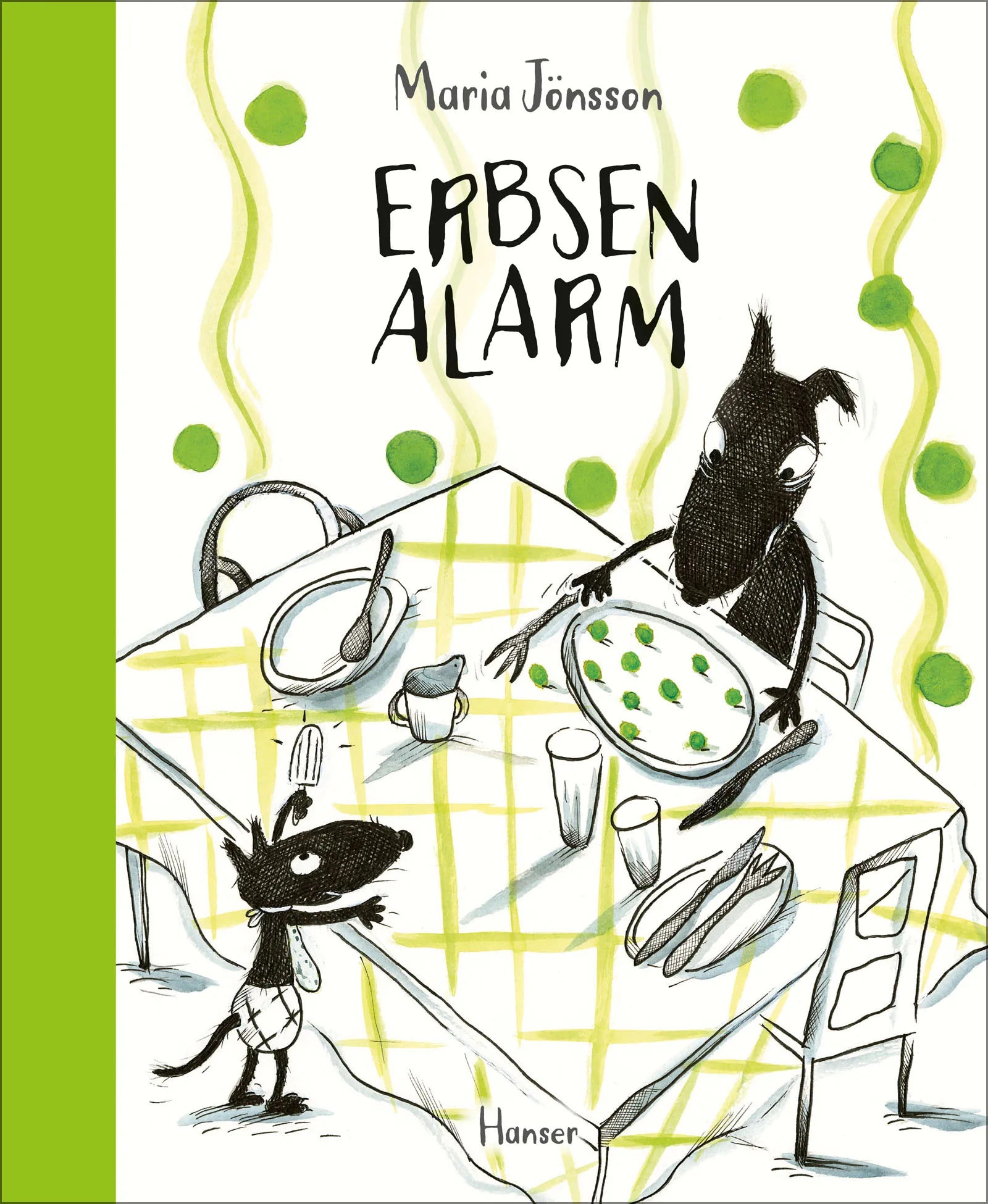 Buchcover von 'Erbsenalarm' - Gebundene Ausgabe von Maria Jönsson