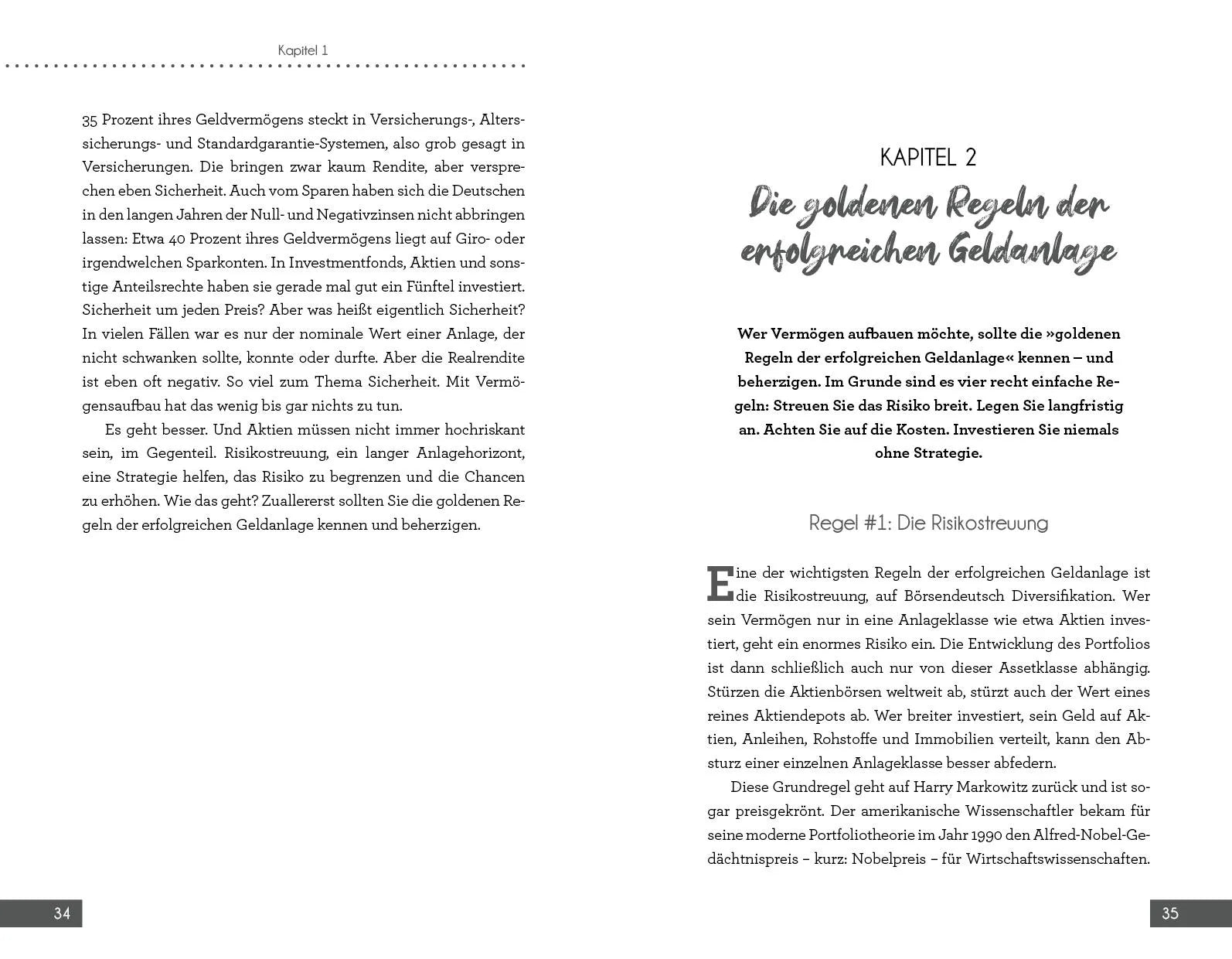 Innenansicht von 'Erfolgreich investieren mit den besten Börsenstrategien' - Taschenbuch