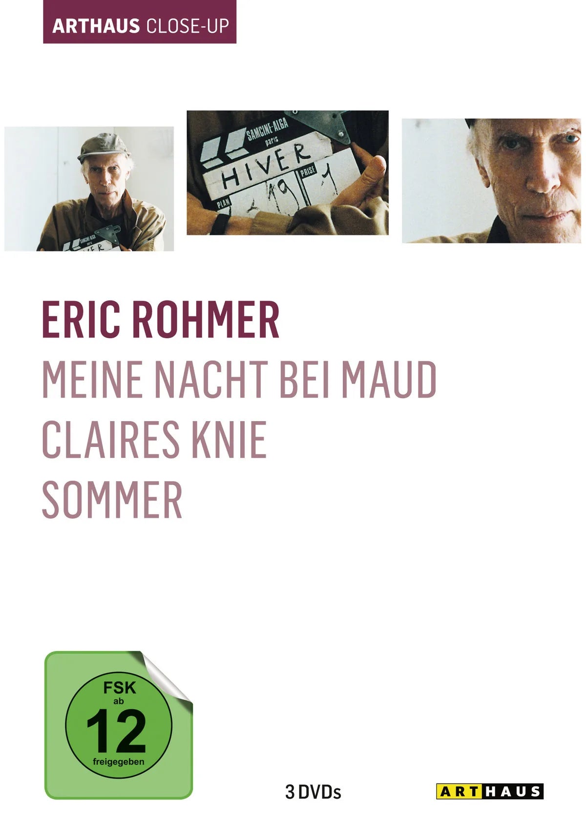 Eric Rohmer - Arthaus Close-Up  [3 DVDs] - DVD