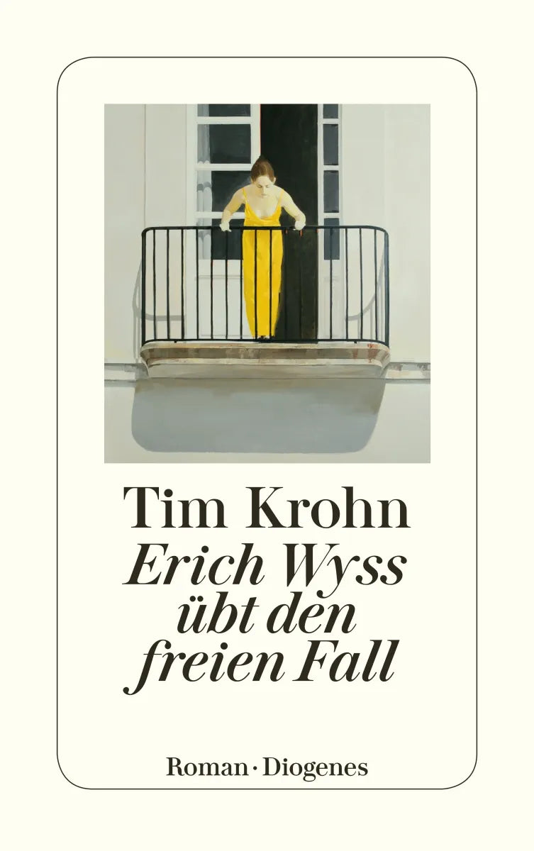 Buchcover von 'Erich Wyss übt den freien Fall' - Taschenbuch von Tim Krohn