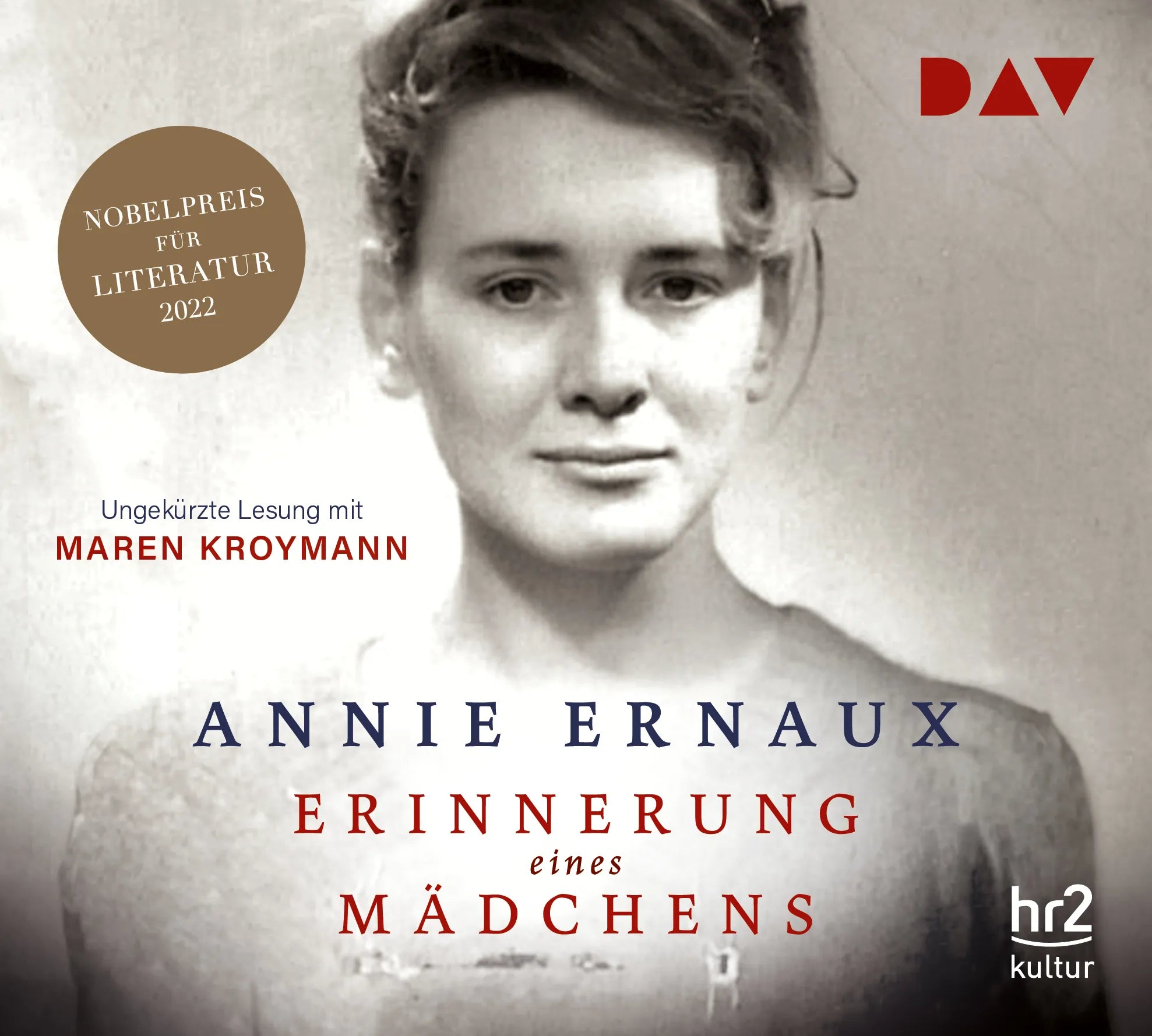 Buchcover von 'Erinnerung eines Mädchens' - Hörbuch (CD) von Annie Ernaux