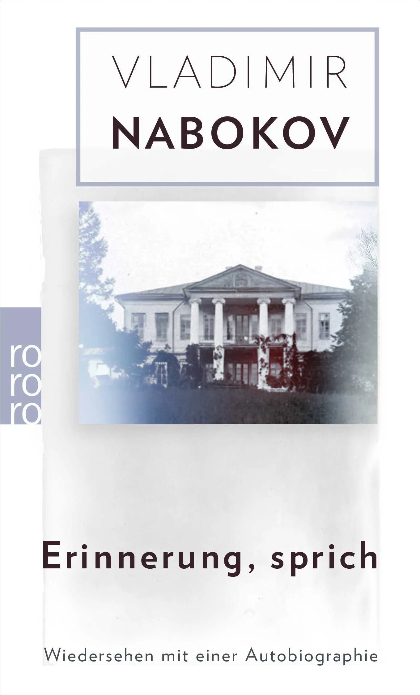 Buchcover von 'Erinnerung, sprich' - Taschenbuch von Vladimir Nabokov