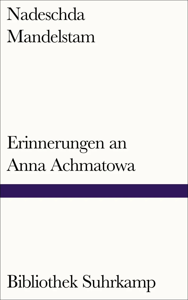 Buchcover von 'Erinnerungen an Anna Achmatowa' - Taschenbuch von Nadeschda Mandelstam