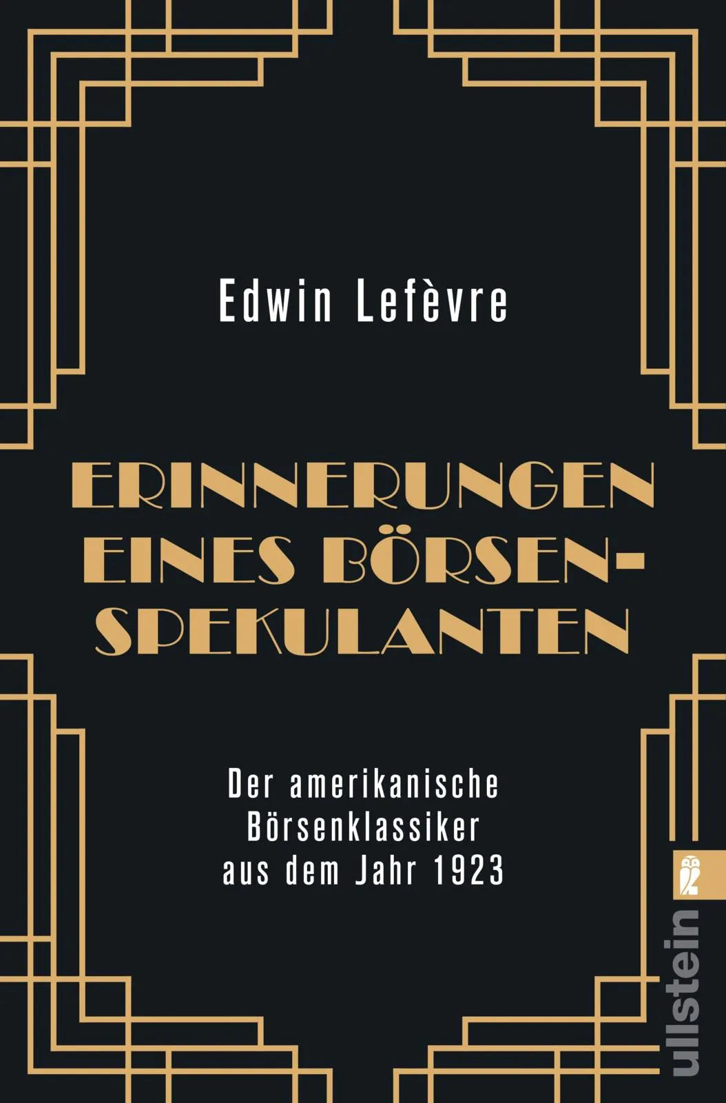 Produktansicht: Erinnerungen eines Börsenspekulanten (Taschenbuch)