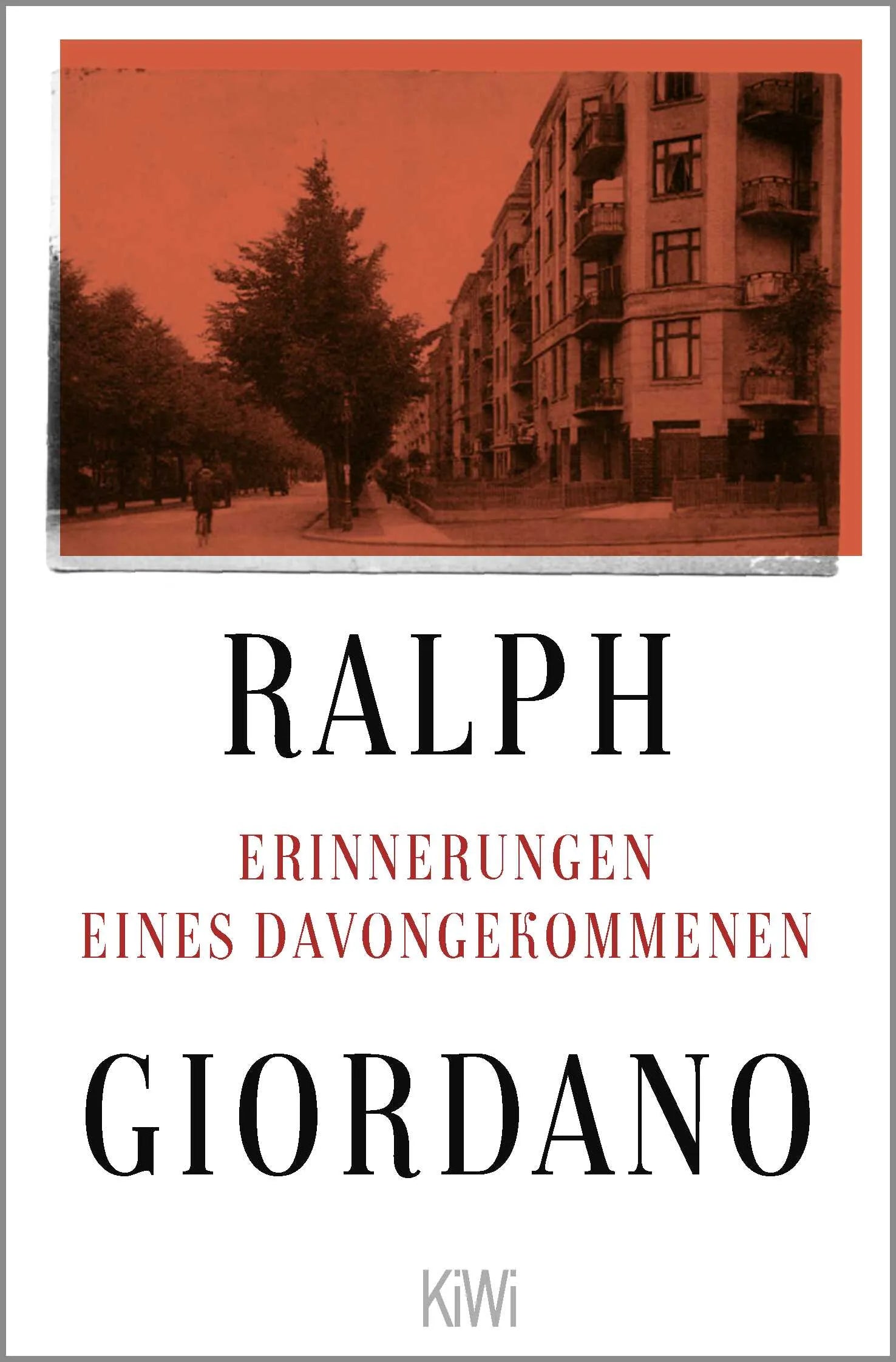 Buchcover von 'Erinnerungen eines Davongekommenen' - Taschenbuch von Ralph Giordano