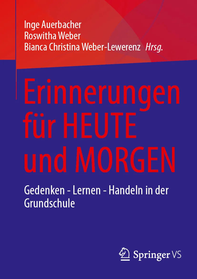 Cover: Erinnerungen für HEUTE und MORGEN (E-Book)