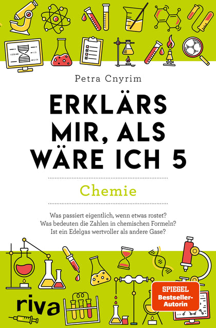 Buchcover von 'Erklärs mir, als wäre ich 5 – Chemie' - Taschenbuch von Petra Cnyrim