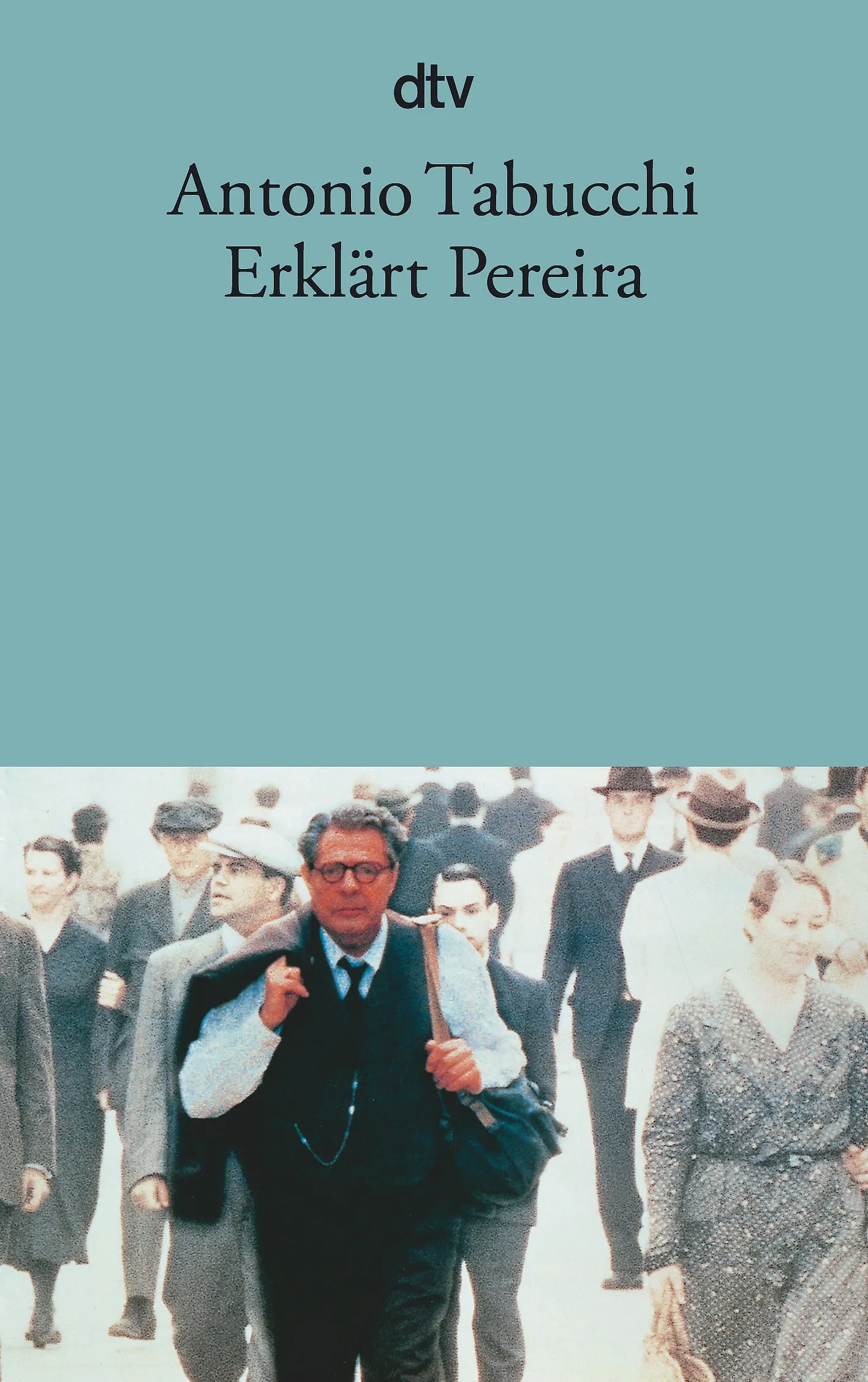 Buchcover von 'Erklärt Pereira' - Taschenbuch von Antonio Tabucchi