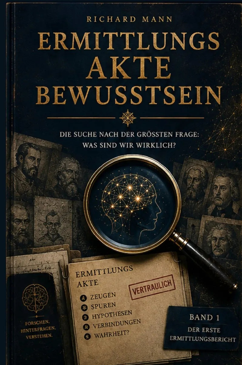 Cover: Ermittlungsakte Bewusstsein (E-Book) von Richard Mann