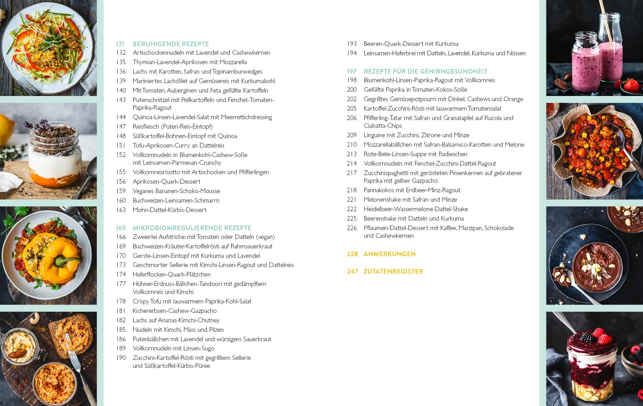 Innenansicht von 'Ernährung für die Psyche: Das Kochbuch' - Taschenbuch