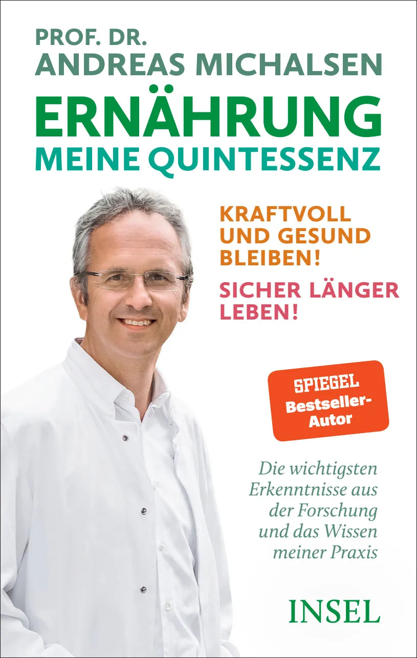 Cover: Ernährung. Meine Quintessenz (Hardcover) von Prof. Dr. Andreas Michalsen