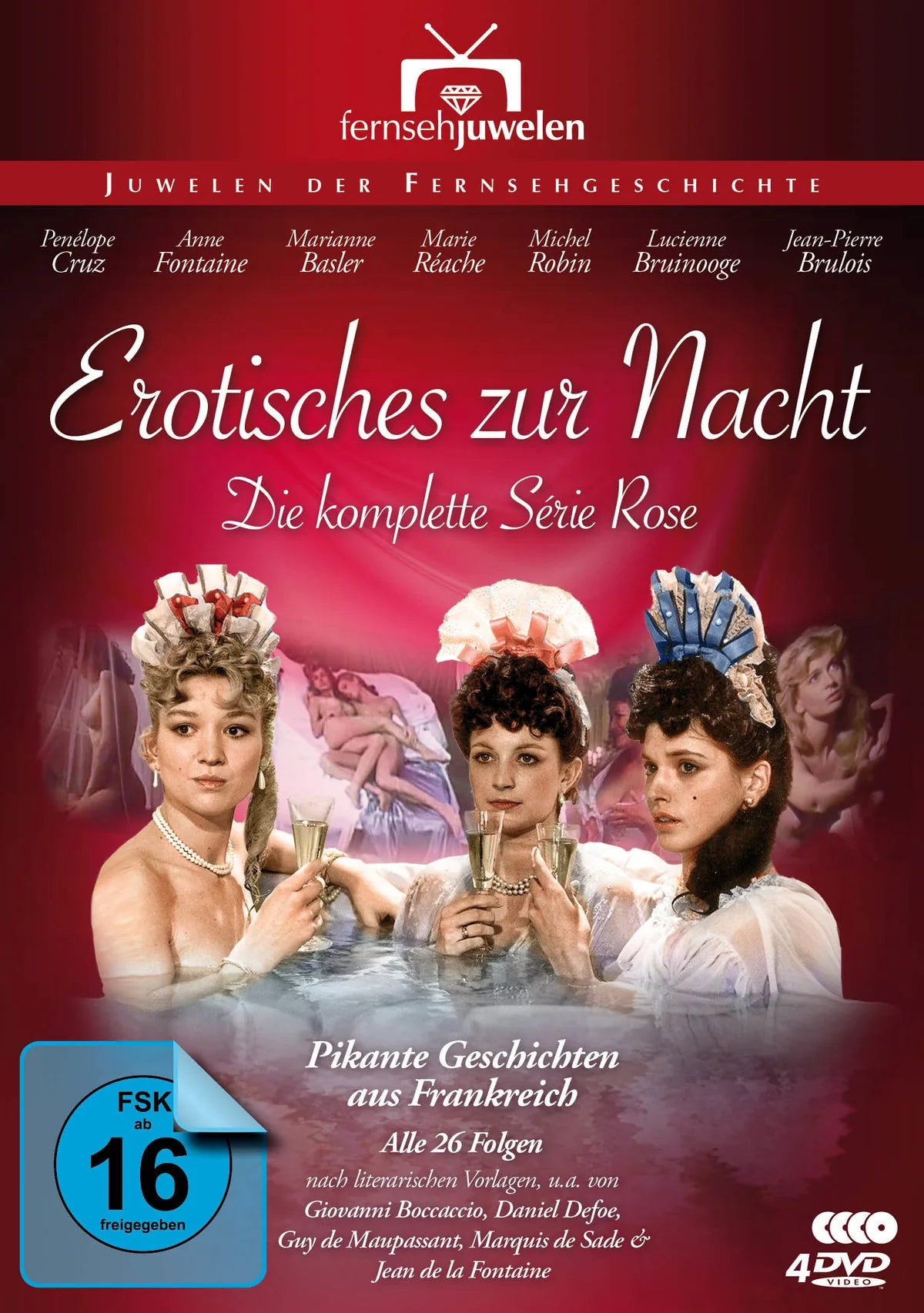 Erotisches zur Nacht - Kompl. Série Rose - DVD