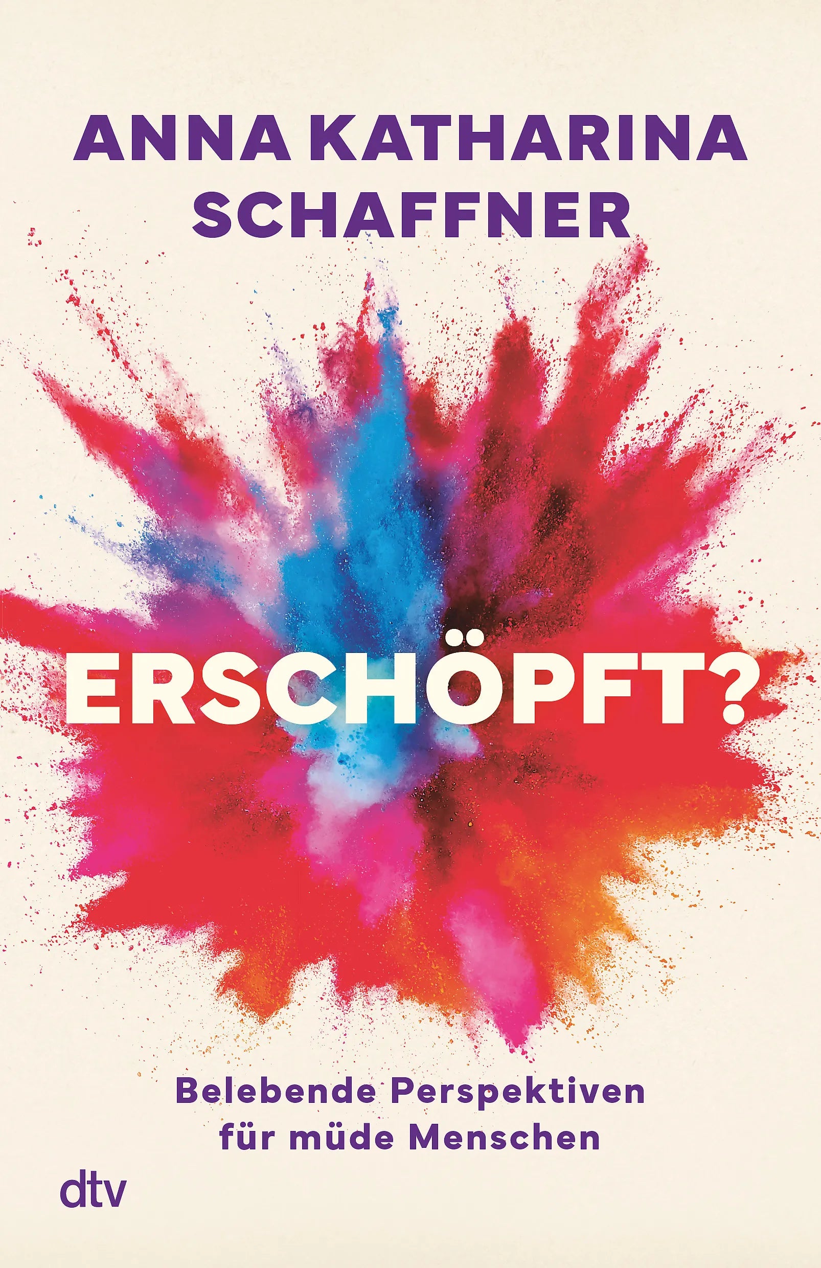 Buchcover von 'Erschöpft?' - Paperback von Anna Katharina Schaffner