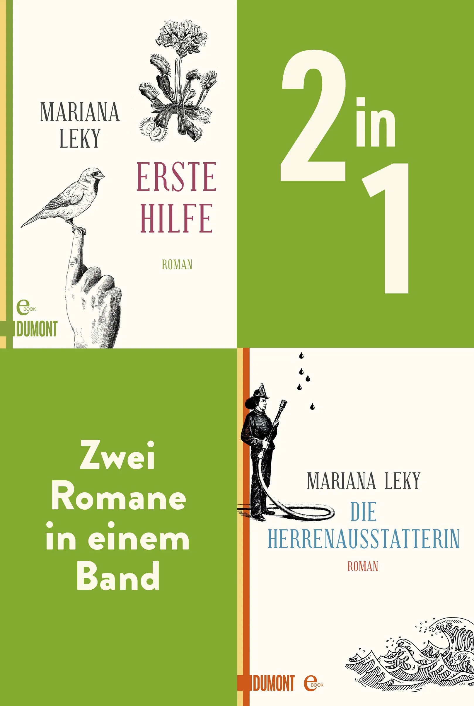 Cover: Erste Hilfe & Die Herrenausstatterin (E-Book) von Mariana Leky