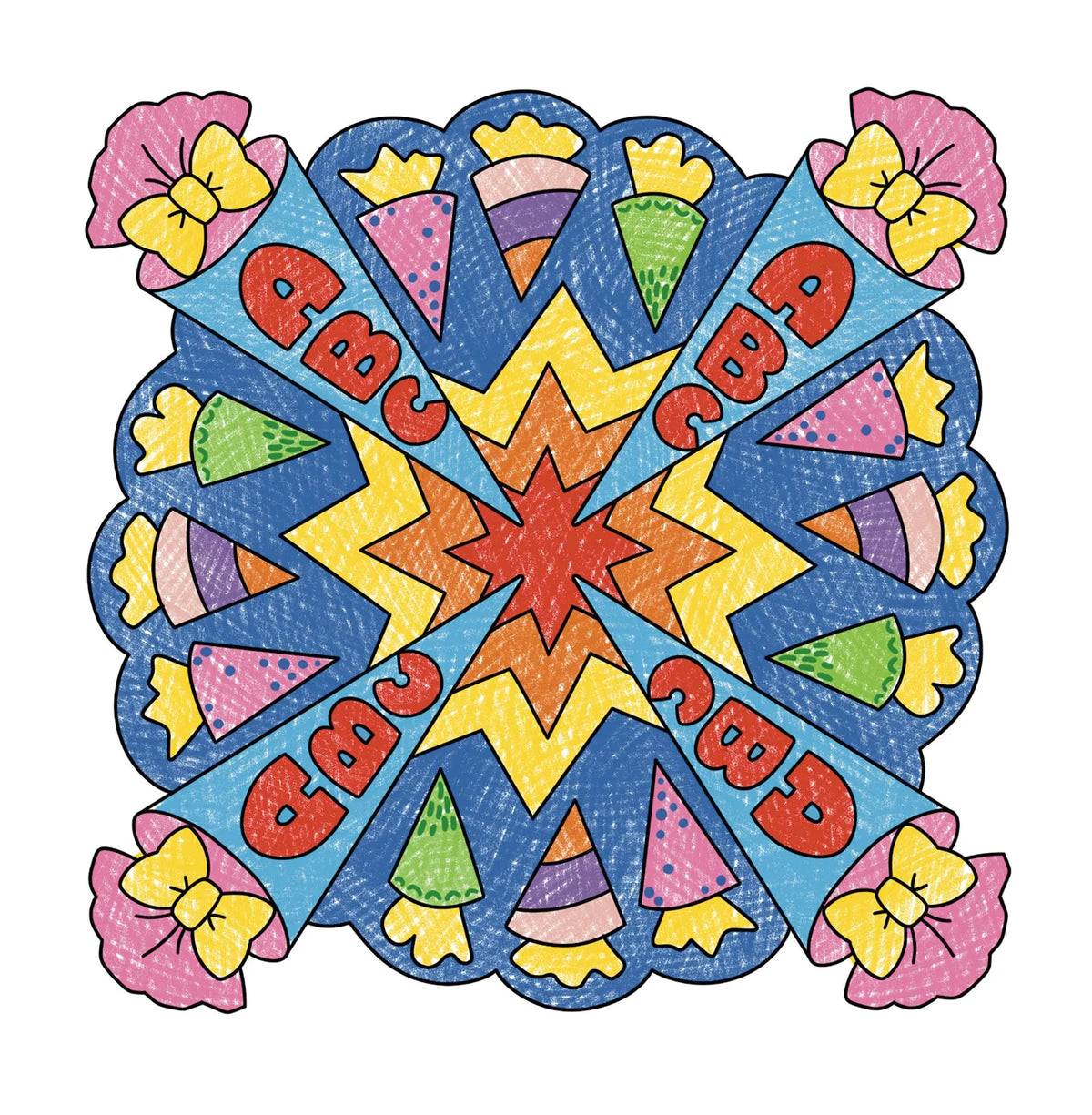 Detailansicht: Erstklassig kreativ Malen nach Zahlen Mandalas (Taschenbuch)