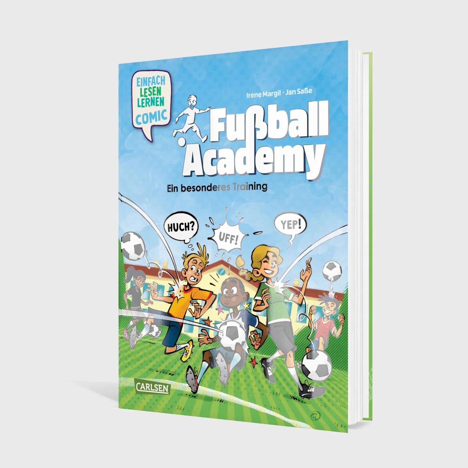 Detailansicht: Erstleser Kindercomic: Fußball Academy: Ein besonderes Training (Hardcover)