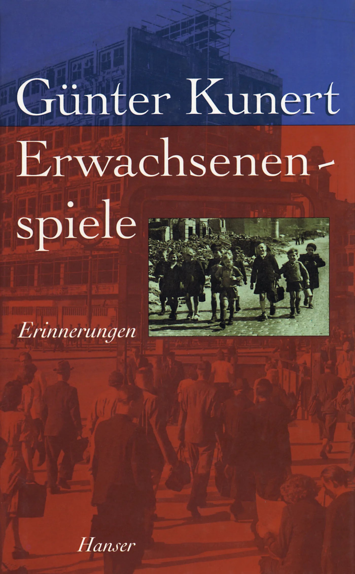 Buchcover von 'Erwachsenenspiele' - Taschenbuch von Günter Kunert