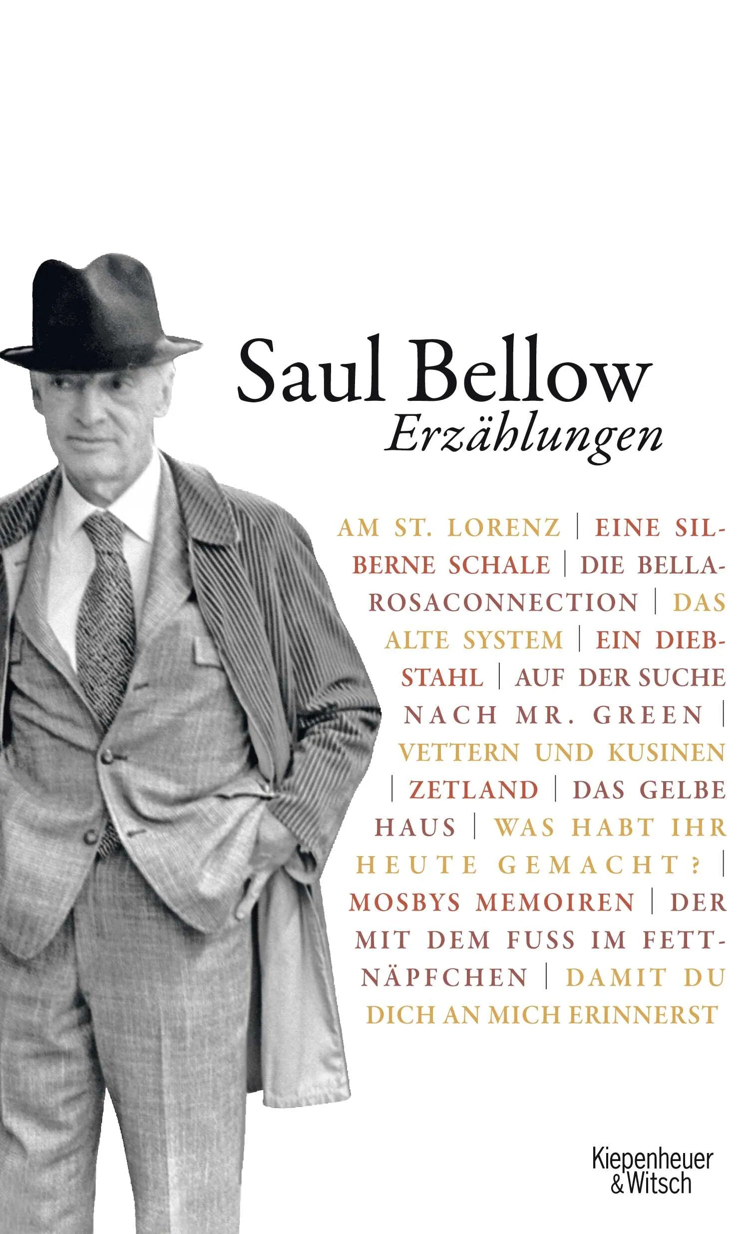 Buchcover von 'Erzählungen' - Gebundene Ausgabe von Saul Bellow