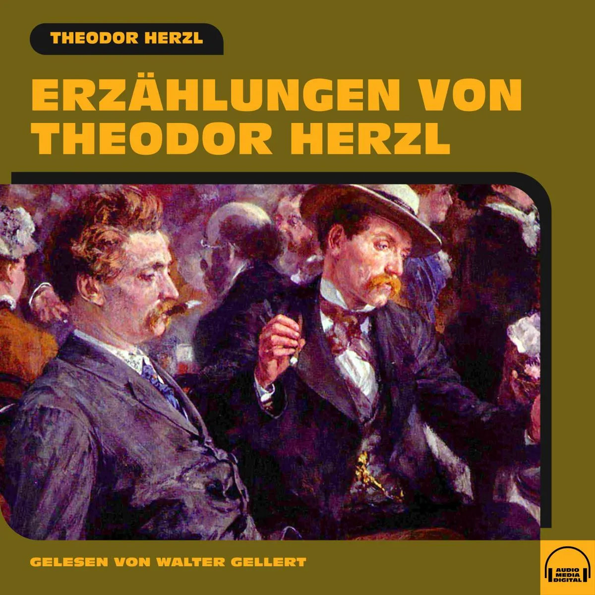 Cover: Erzählungen von Theodor Herzl (Hörbuch Download)