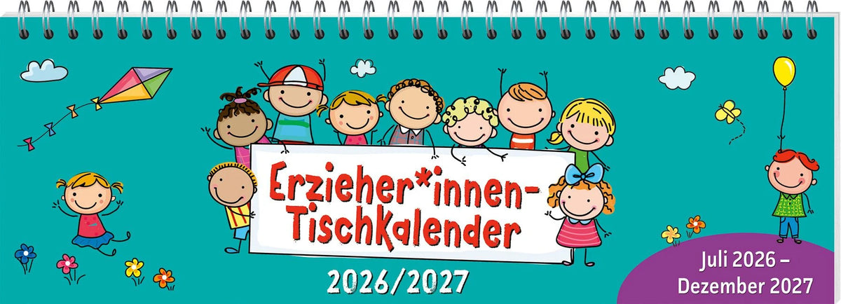 Tischkalender: ErzieherInnen-Tischkalender 2026 / 2027