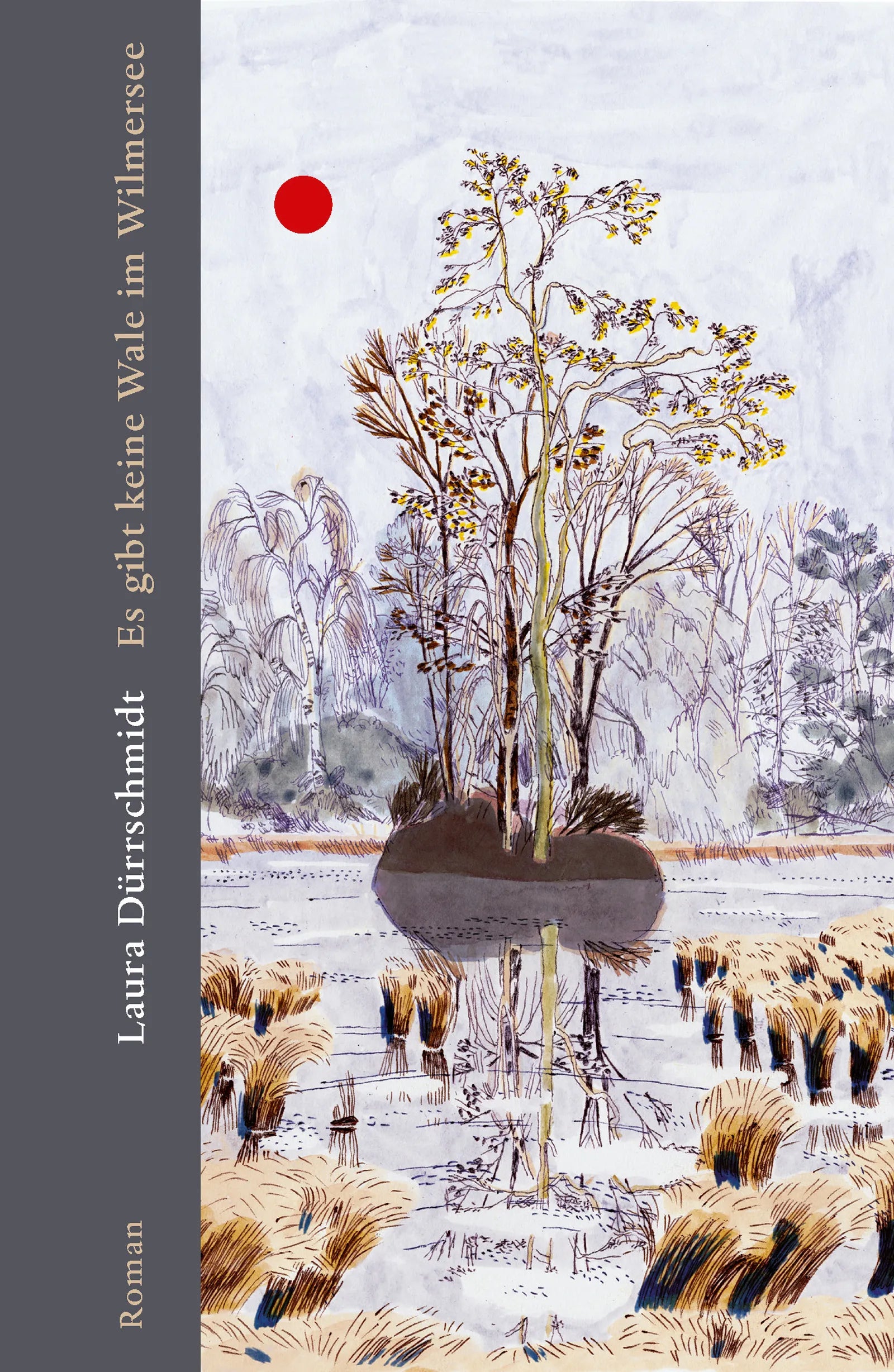 Buchcover von 'Es gibt keine Wale im Wilmersee' - Gebundene Ausgabe von Laura Dürrschmidt