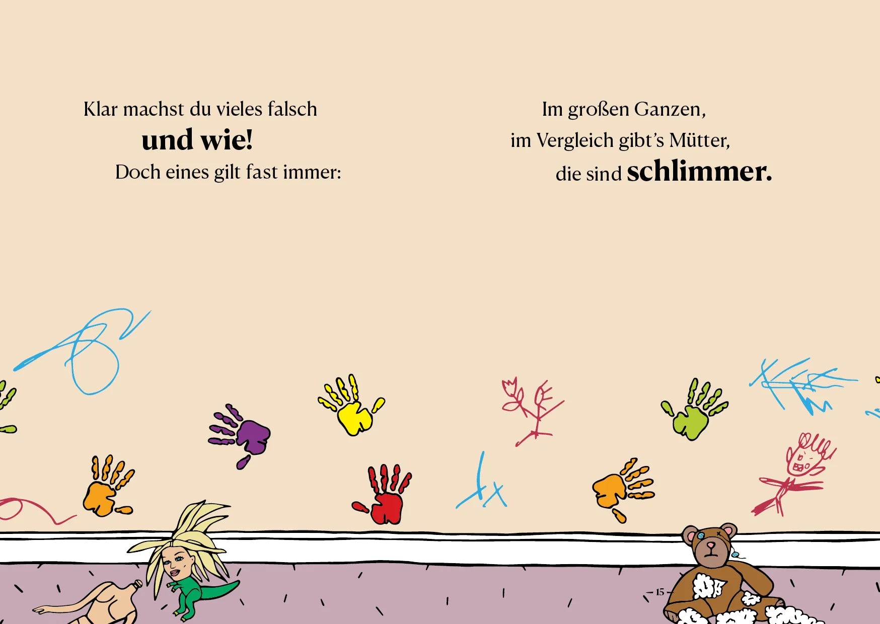 Innenansicht von 'Es gibt viel schlimmere Mütter als dich' - Gebundene Ausgabe