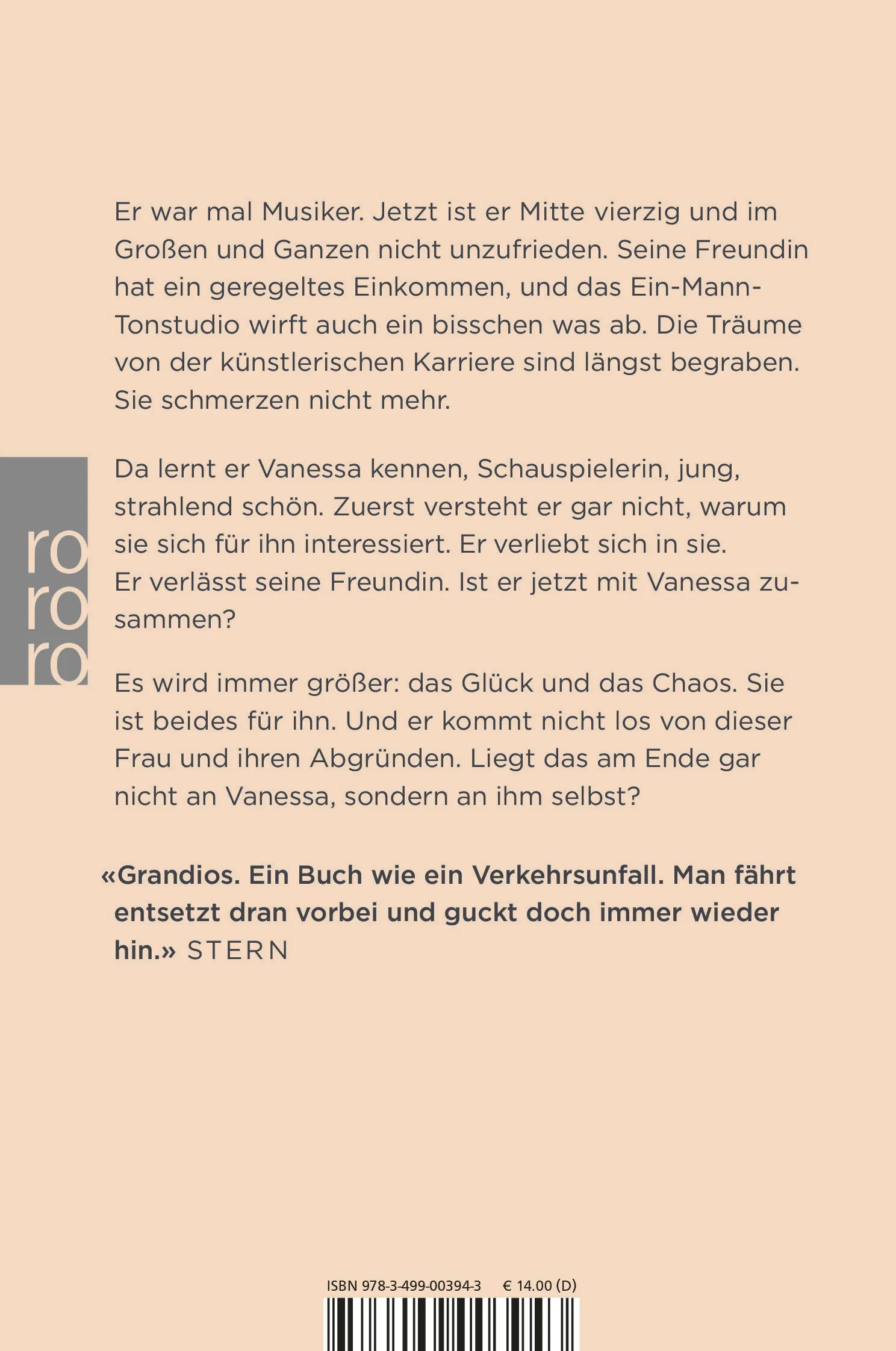 Buchrückseite von 'Es ist immer so schön mit dir' mit Klappentext - Taschenbuch
