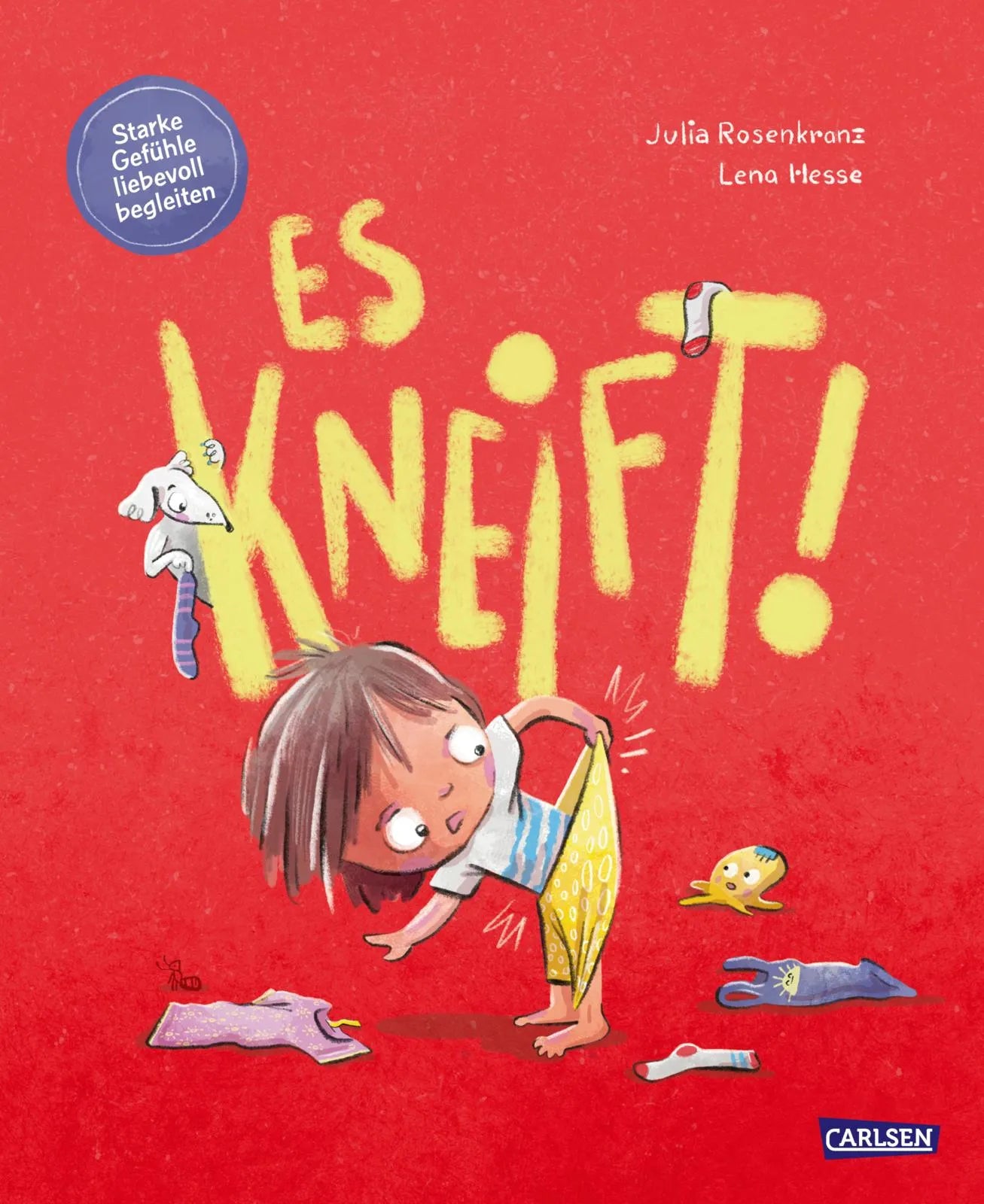 Cover: Es kneift! (Hardcover) von Julia Rosenkranz