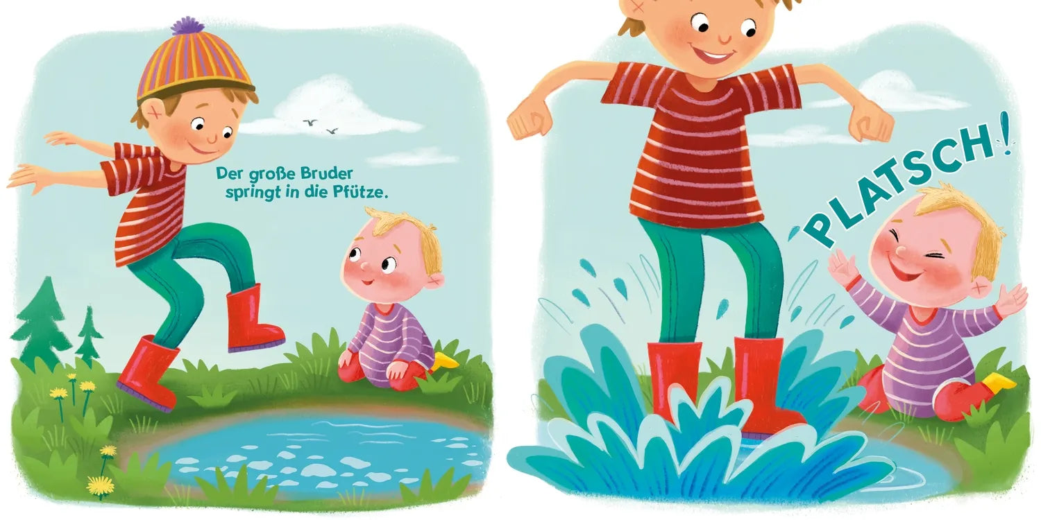 Detailansicht: Es macht PLATSCH! (Hardcover)