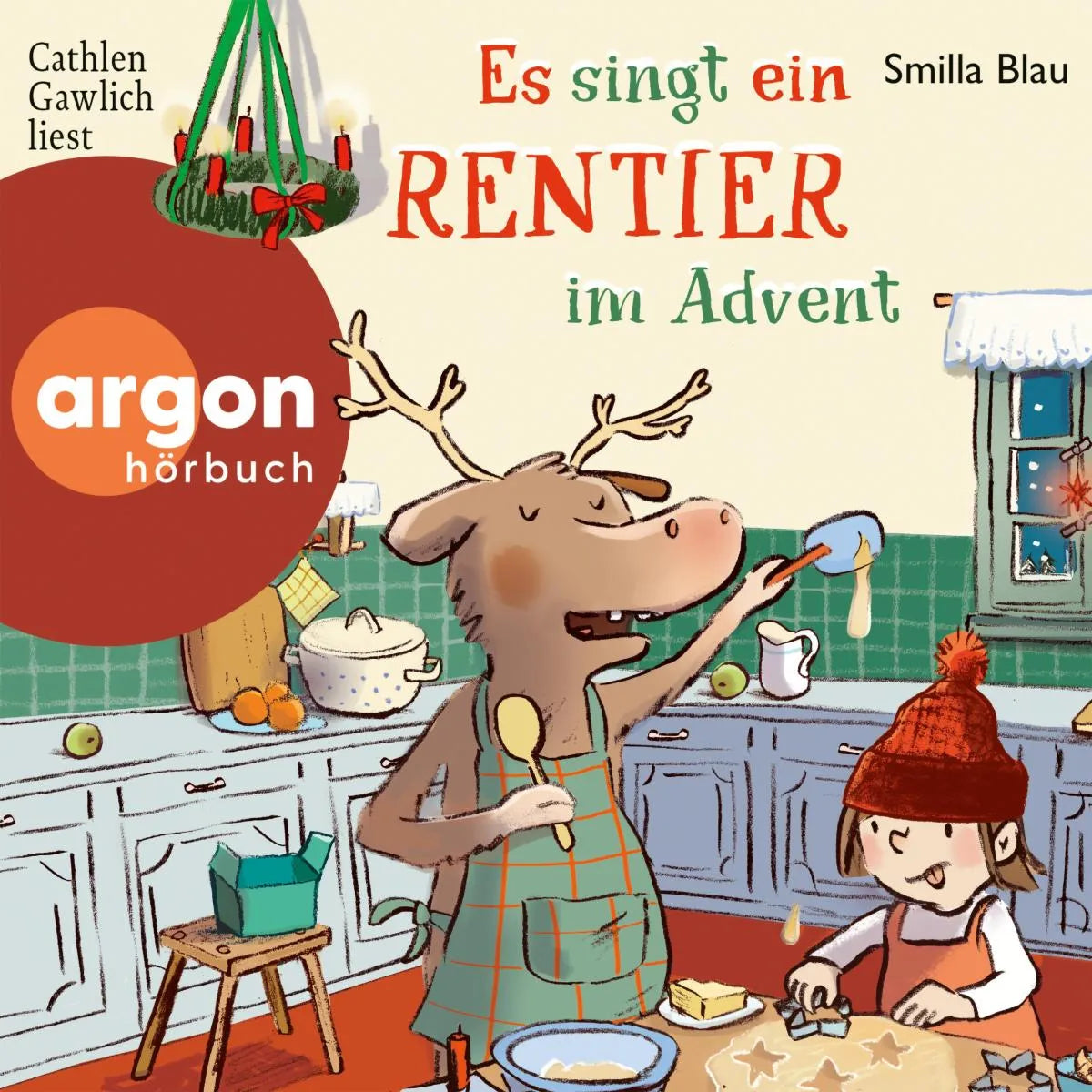 Cover: Es singt ein Rentier im Advent (Hörbuch Download) von Smilla Blau