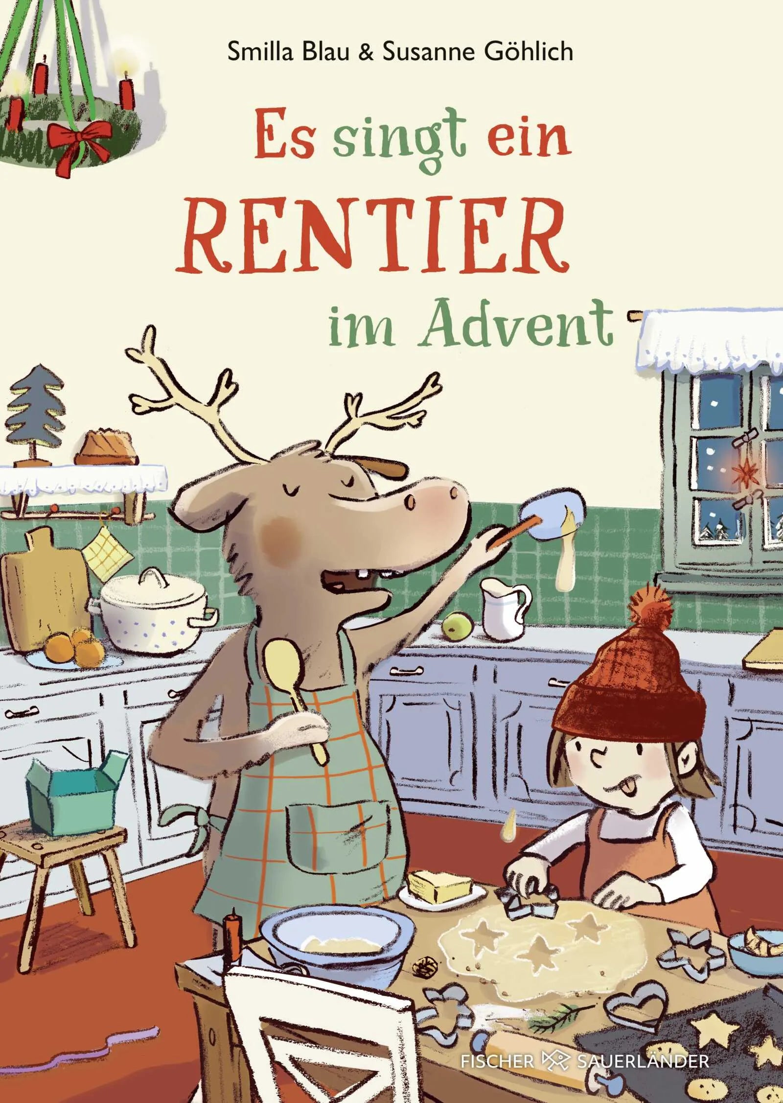 Cover: Es singt ein Rentier im Advent (Hardcover) von Smilla Blau