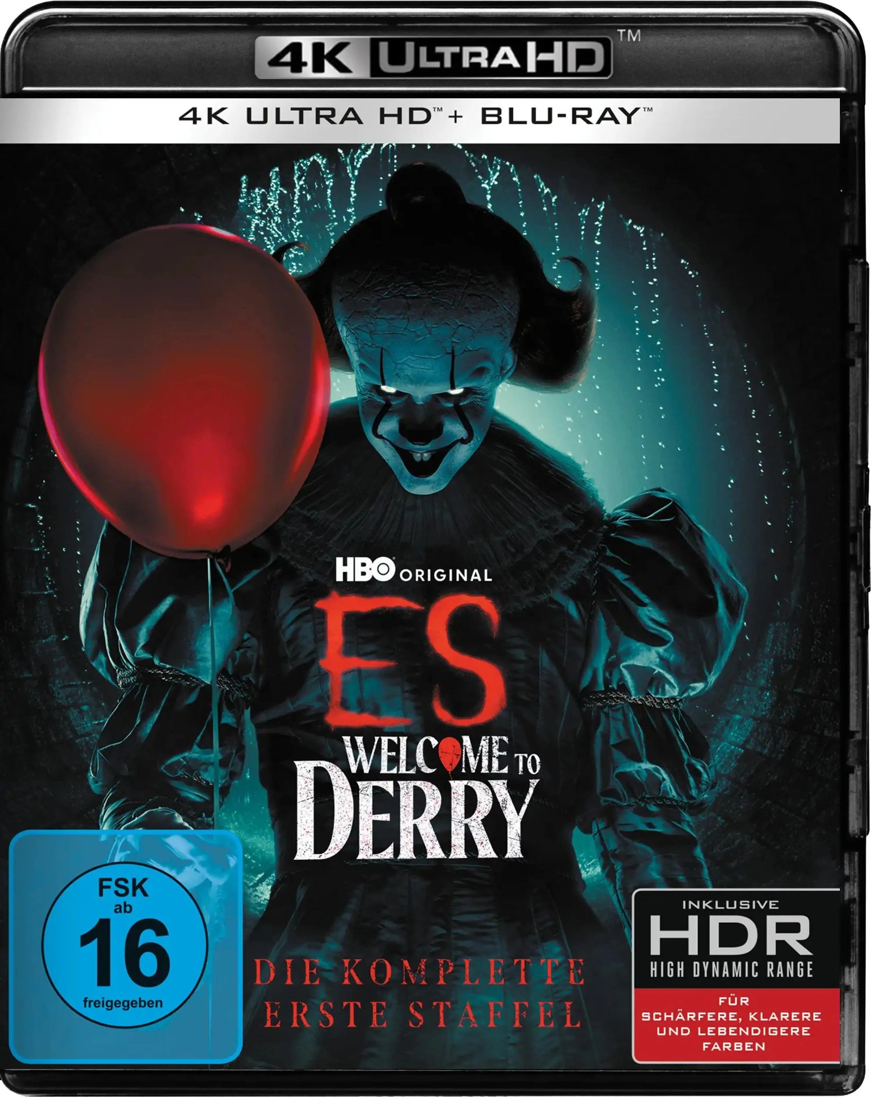 ES – Welcome to Derry 4K UHD Blu-ray Cover – Frontcover Bild