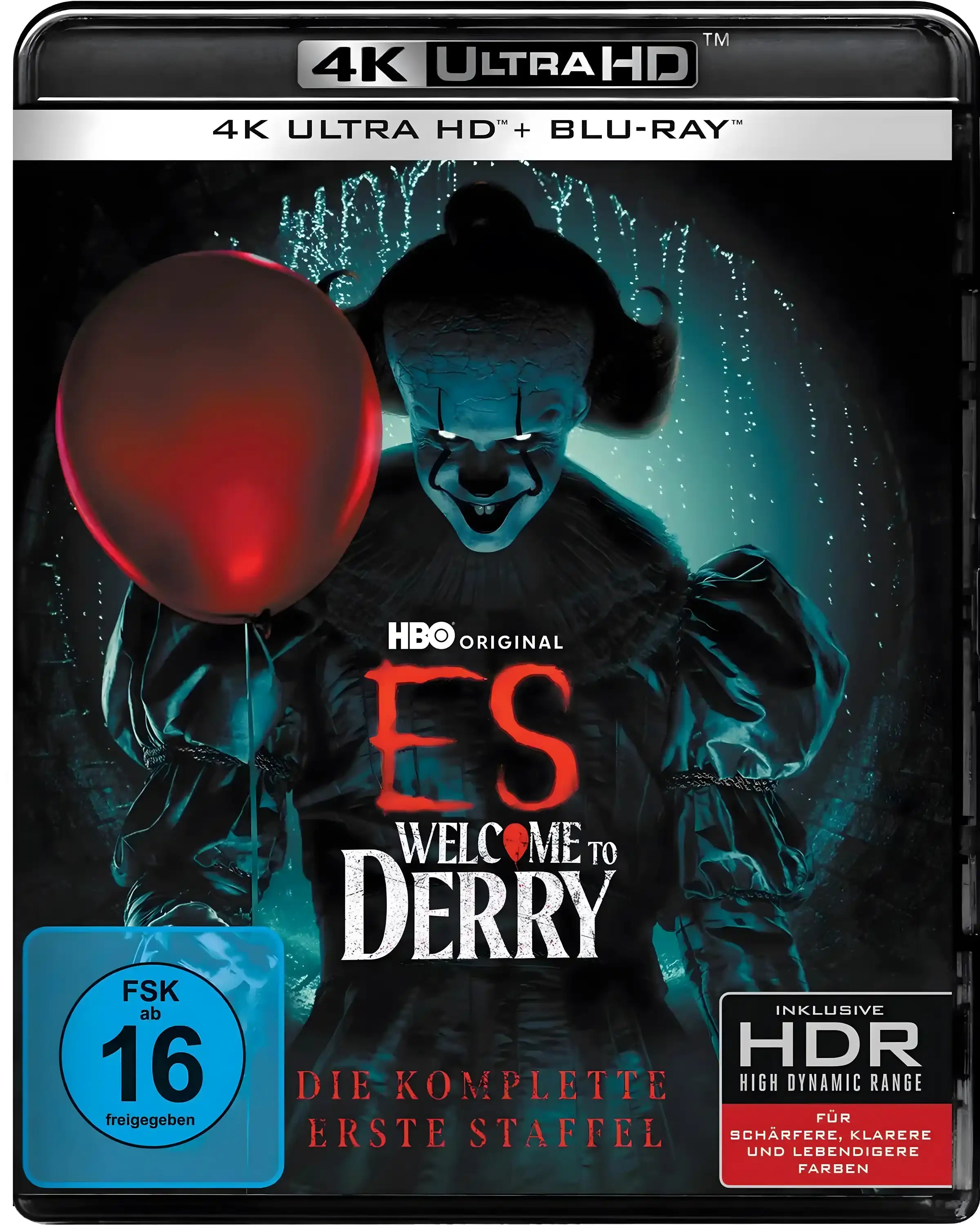 ES Welcome to Derry Staffel 1 4K UHD Blu-ray Cover Vorderseitenmotiv