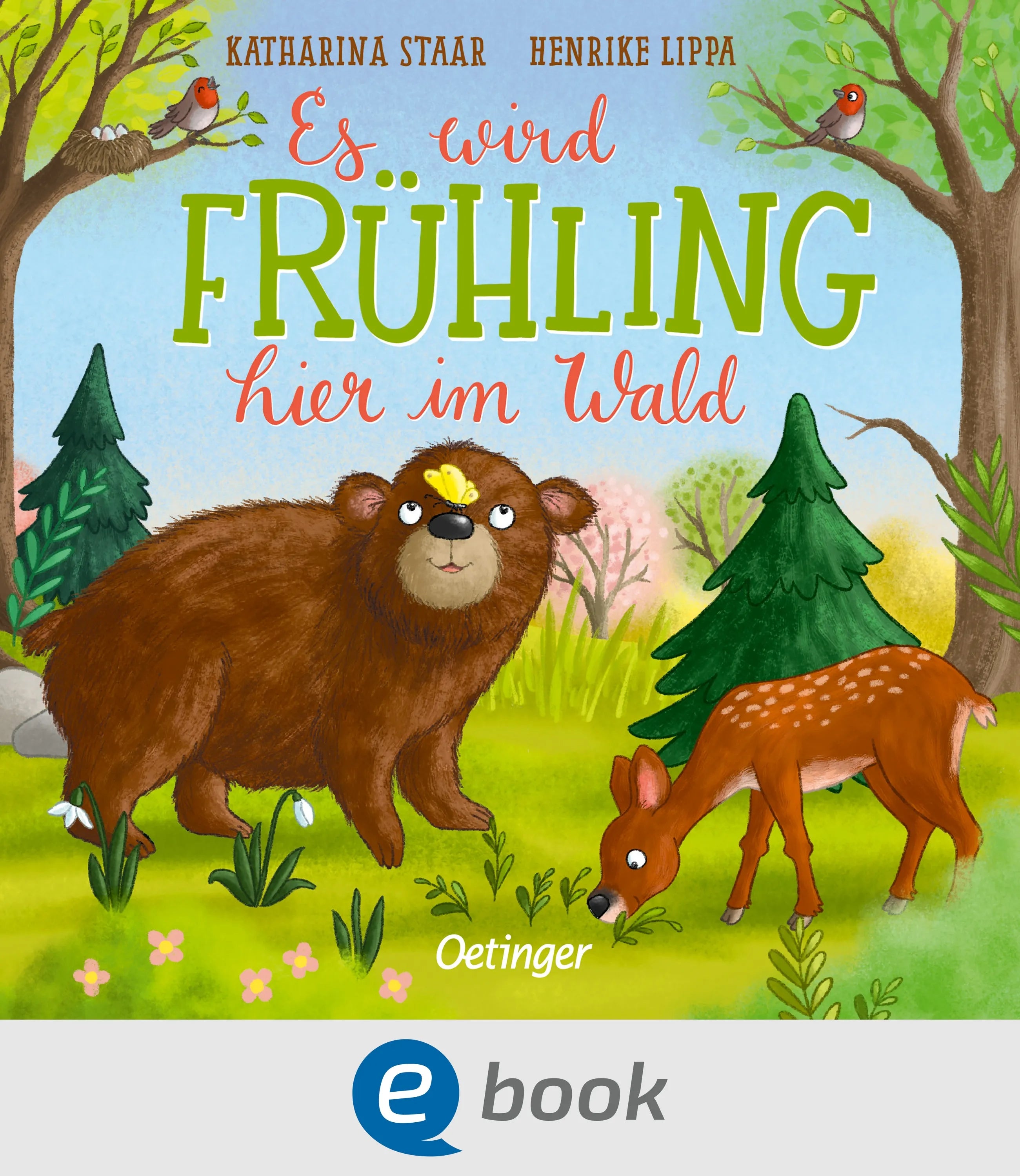 Cover: Es wird Frühling hier im Wald (E-Book) von Henrike Lippa