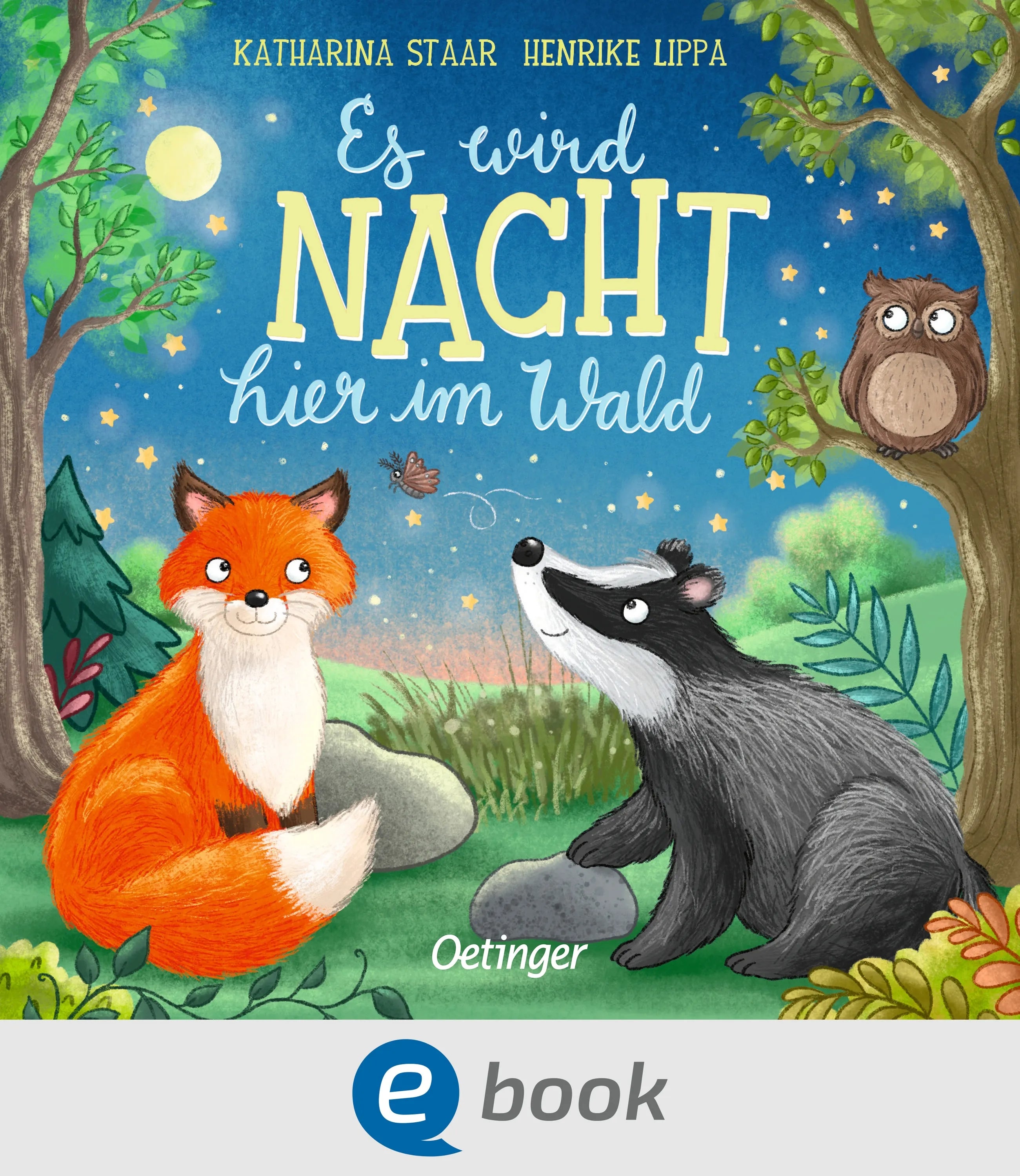 Cover: Es wird Nacht hier im Wald (E-Book) von Henrike Lippa
