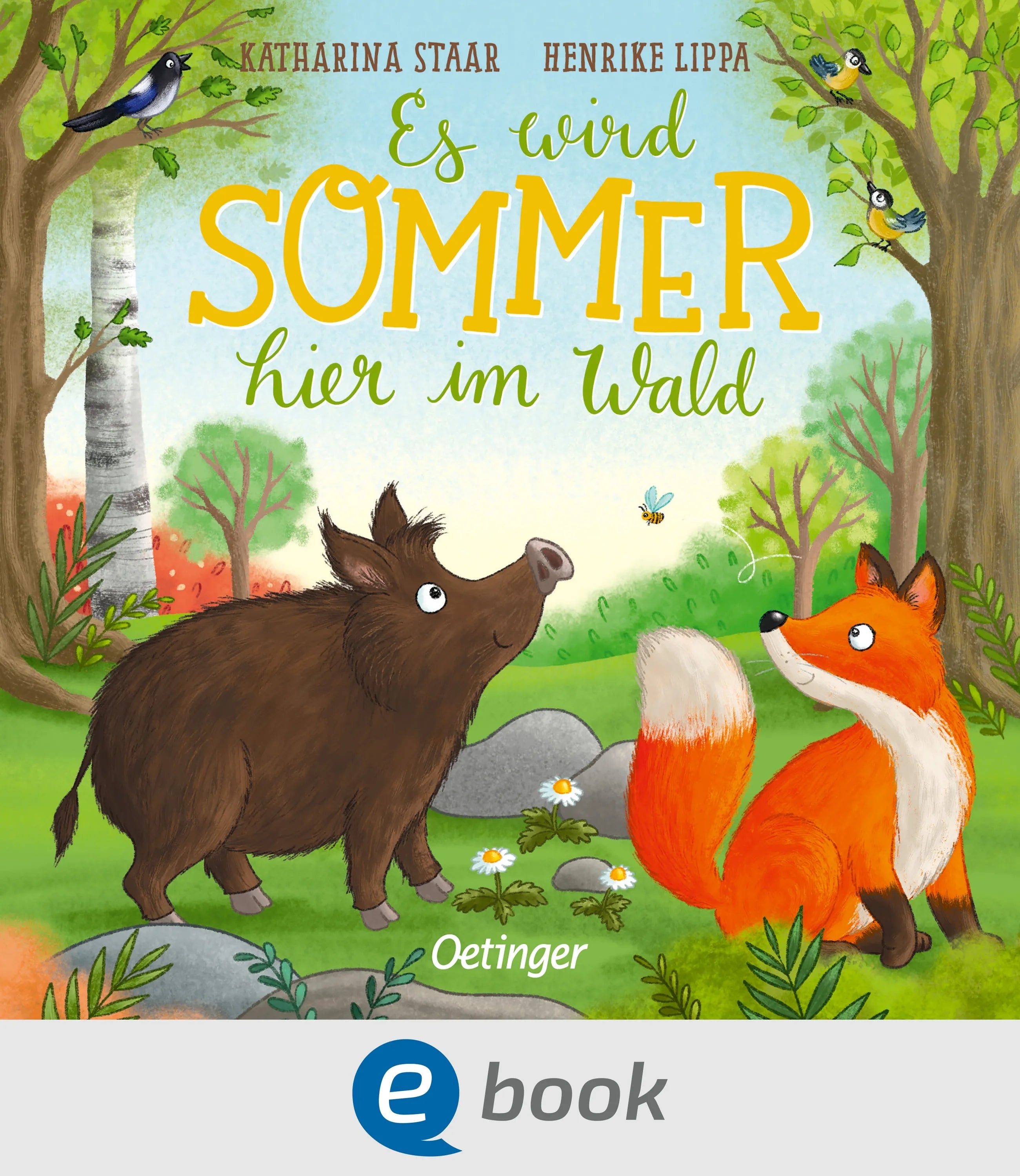 Cover: Es wird Sommer hier im Wald (E-Book) von Henrike Lippa