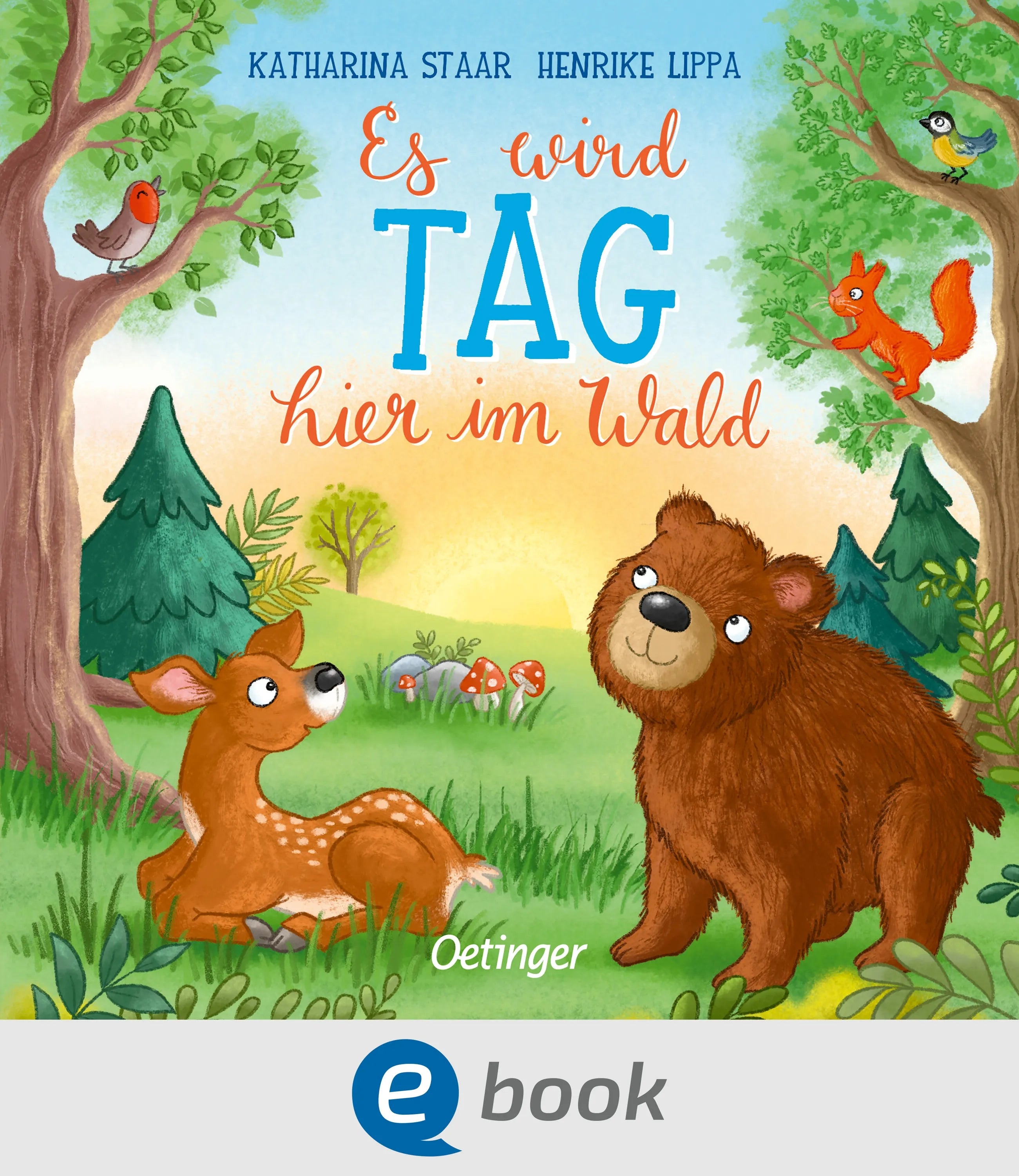 Cover: Es wird Tag hier im Wald (E-Book) von Henrike Lippa