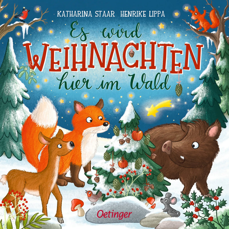Es wird Weihnachten hier im Wald