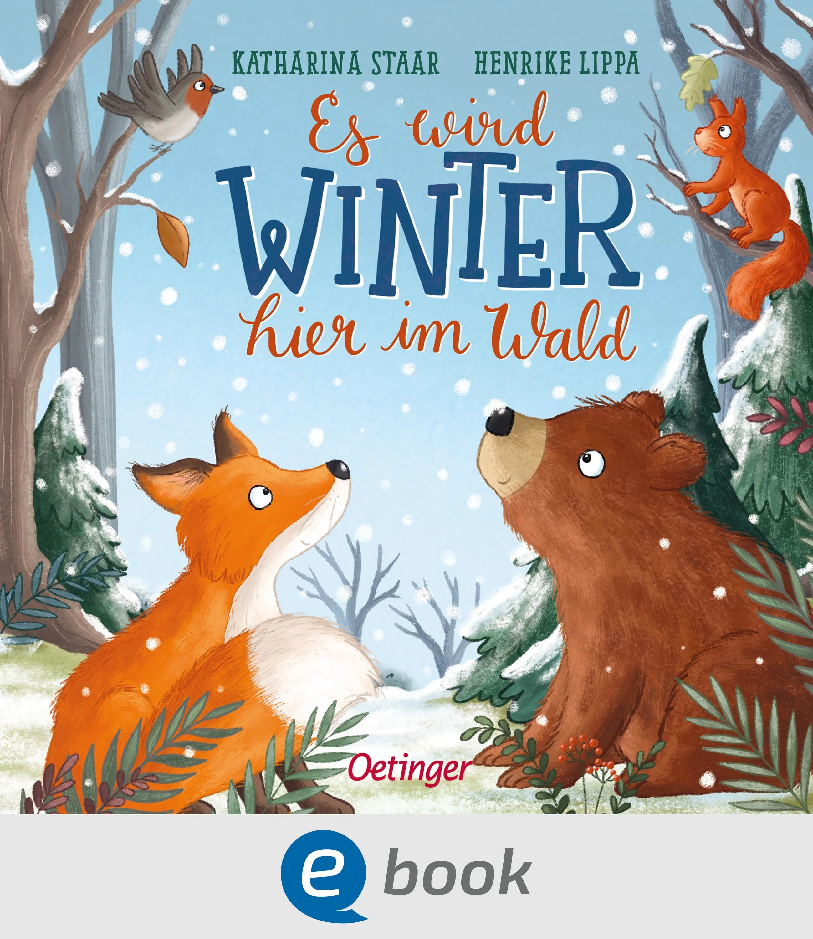 Cover: Es wird Winter hier im Wald (E-Book) von Henrike Lippa