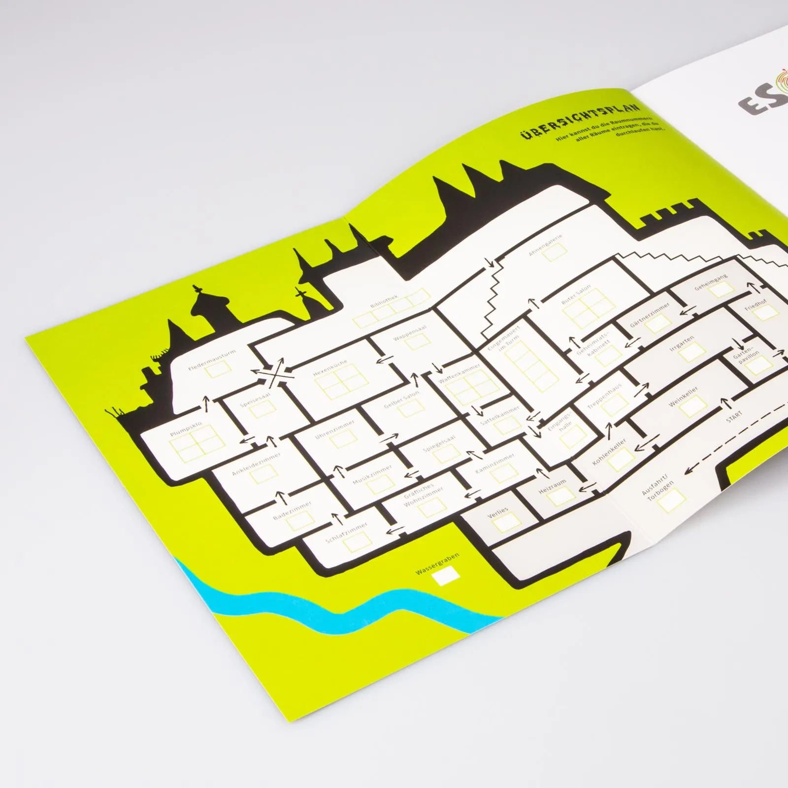Produktansicht: Escape-Buch für Grundschulkinder: Escape Challenge: Gefangen im Gruselschloss (Taschenbuch)