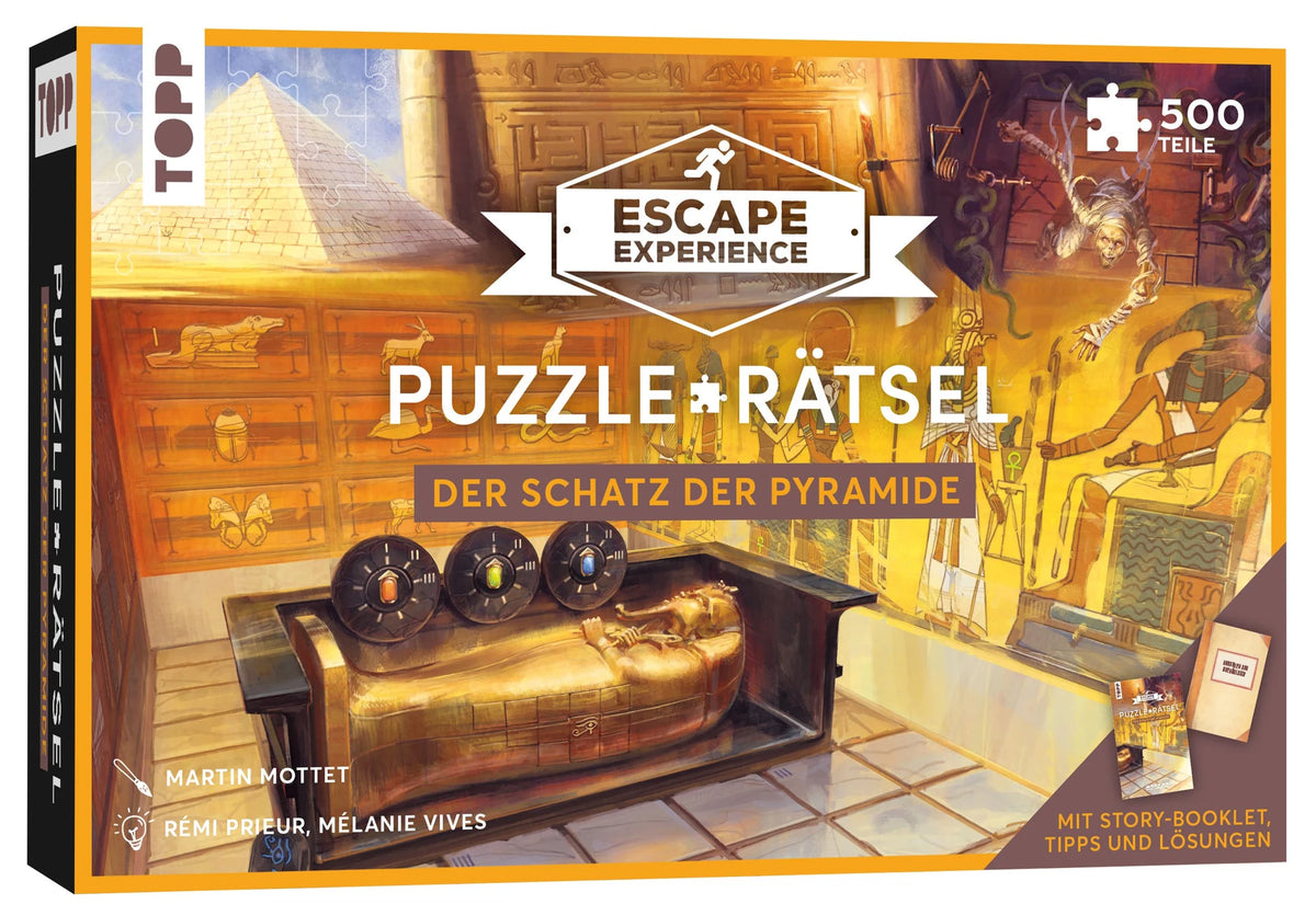 Puzzle: Escape Experience – Puzzle-Rätsel – Der Schatz der Pyramide