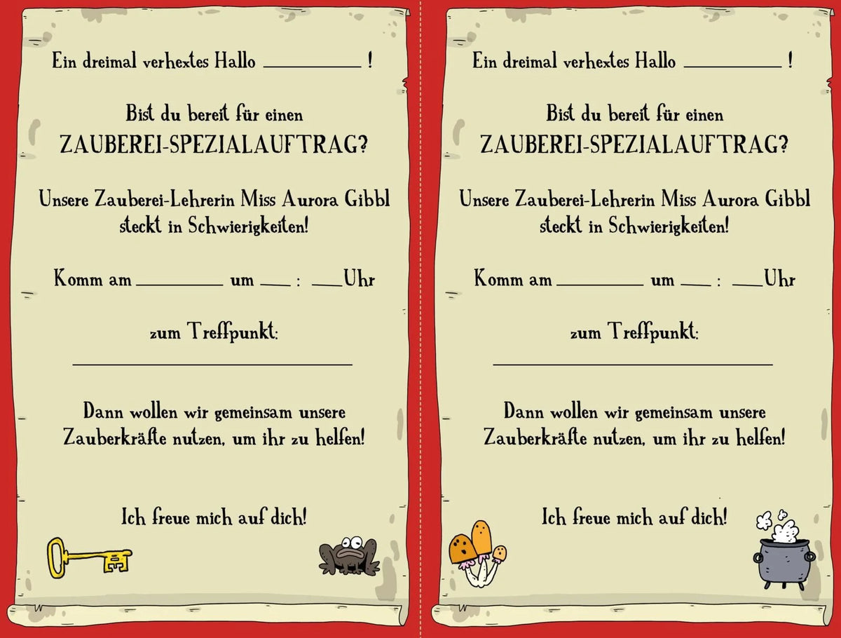 Escape-Schnitzeljagd – Besiegt die böse Zauberhexe! – Ansicht