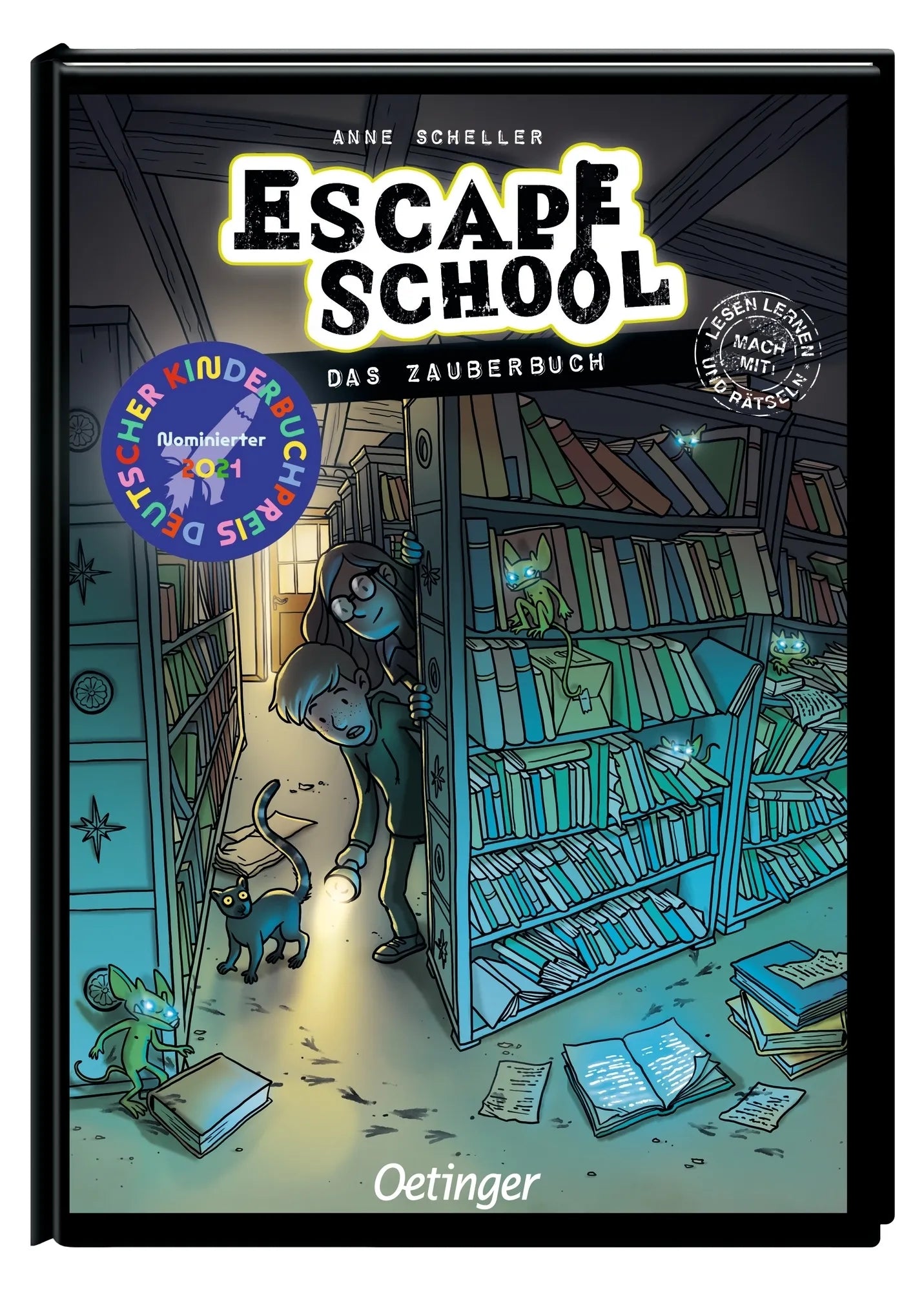 Produktansicht: Escape School 1. Das Zauberbuch (Gebundene Ausgabe)